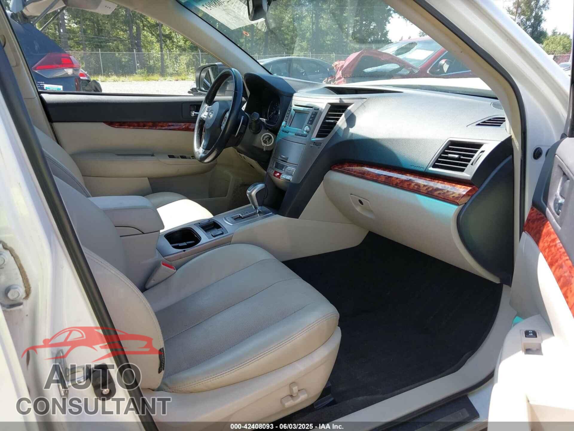 SUBARU OUTBACK 2012 - 4S4BRDKC3C2239060