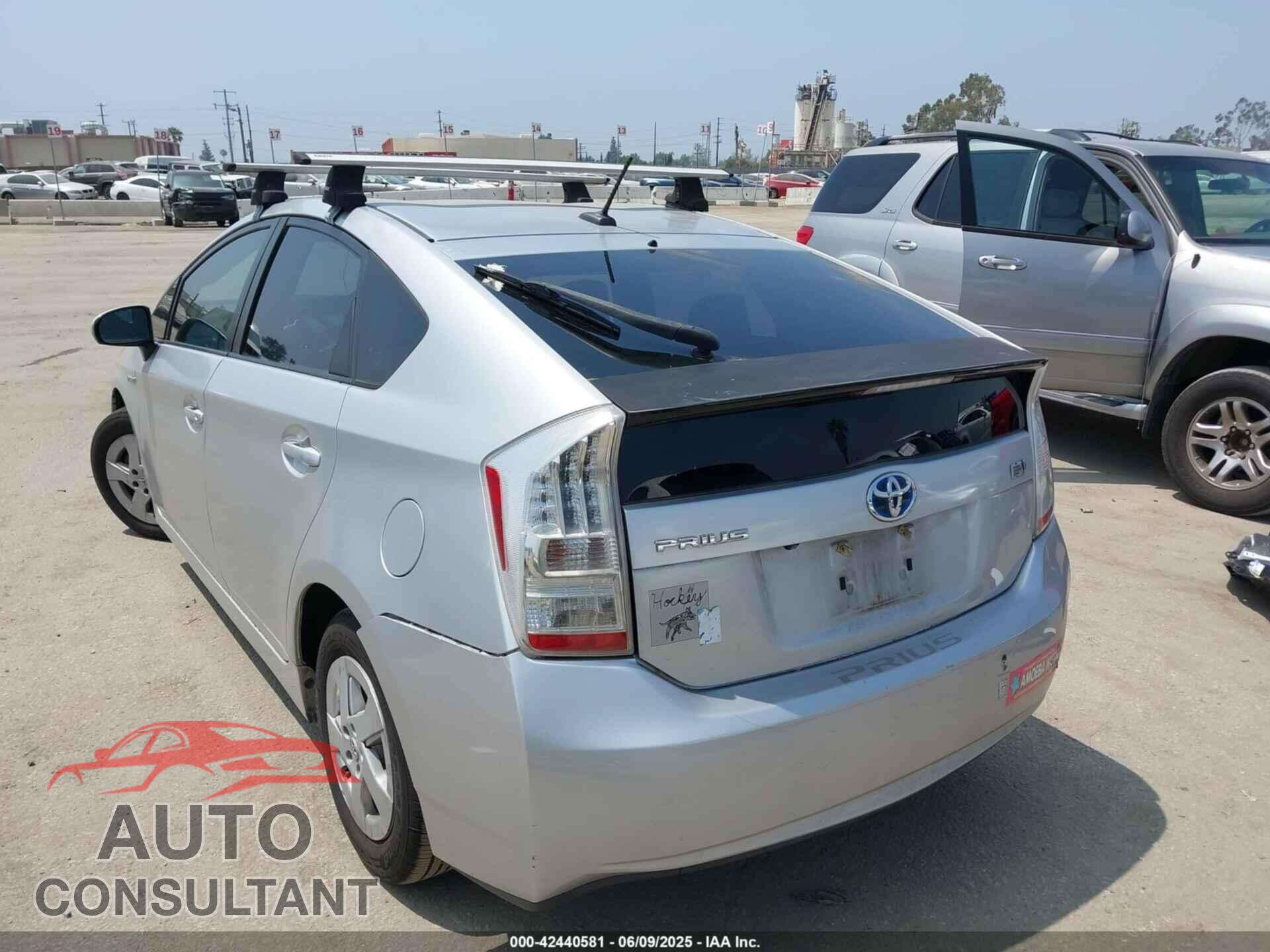 TOYOTA PRIUS 2011 - JTDKN3DU2B0282346