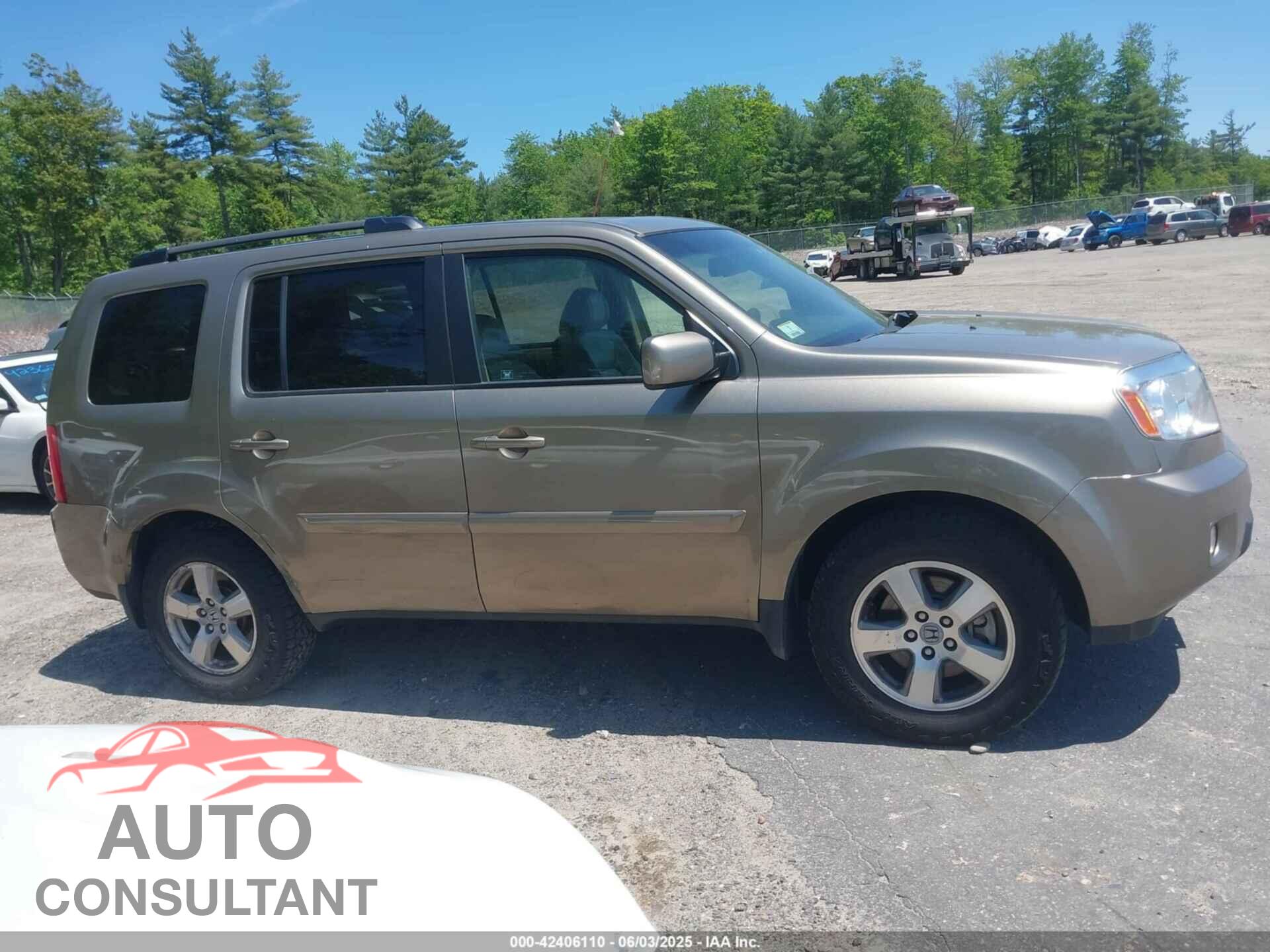 HONDA PILOT 2010 - 5FNYF4H68AB006276