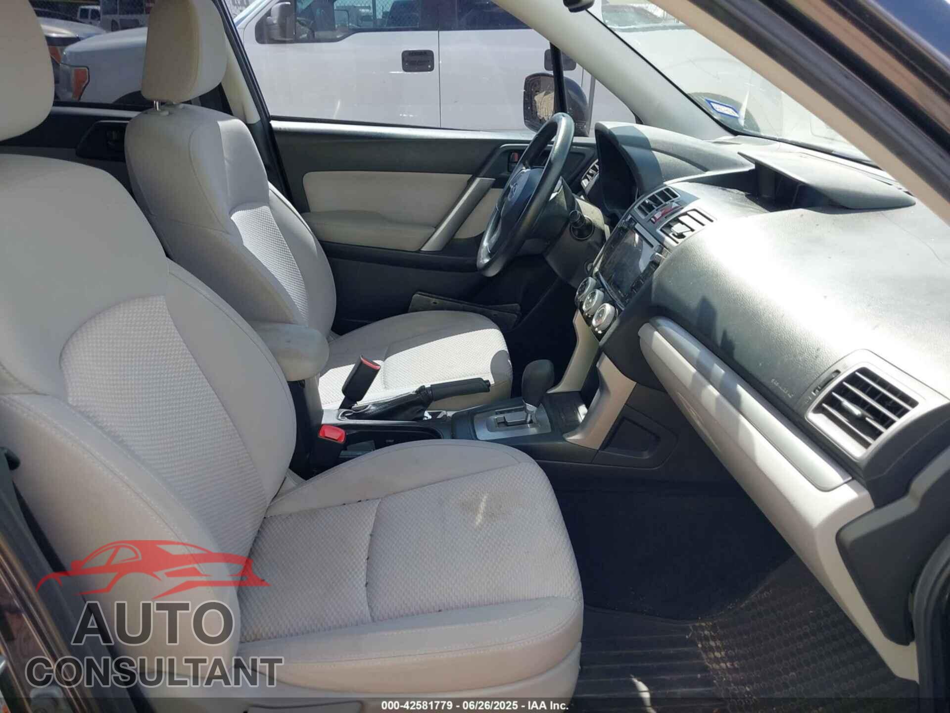 SUBARU FORESTER 2016 - JF2SJADC7GH407245