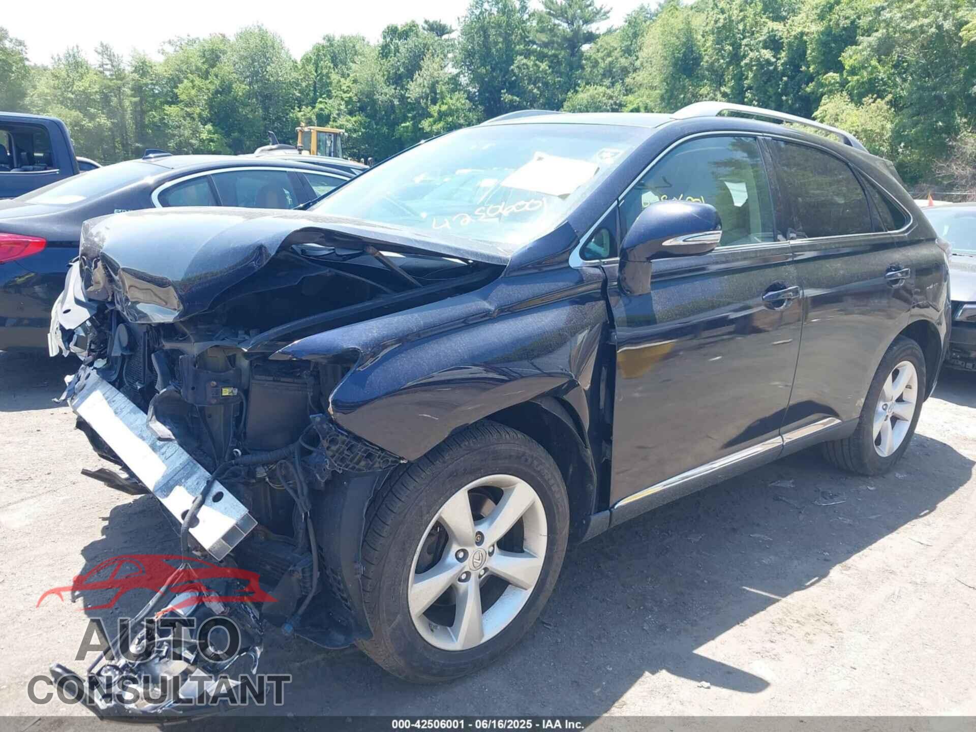 LEXUS RX 350 2010 - 2T2BK1BA4AC044262