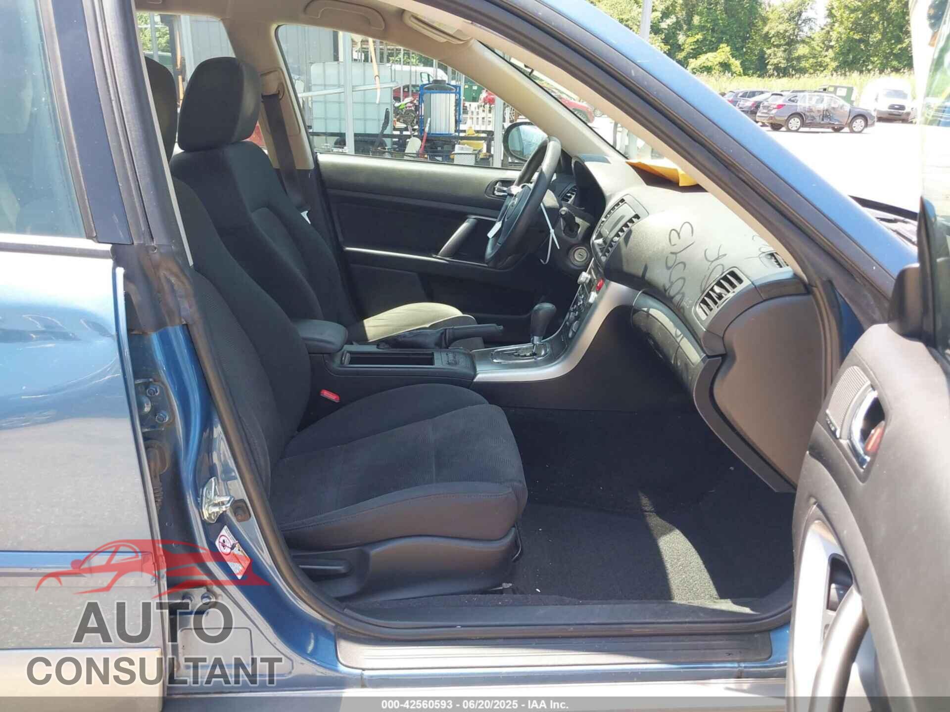 SUBARU OUTBACK 2009 - 4S4BP61C097329829