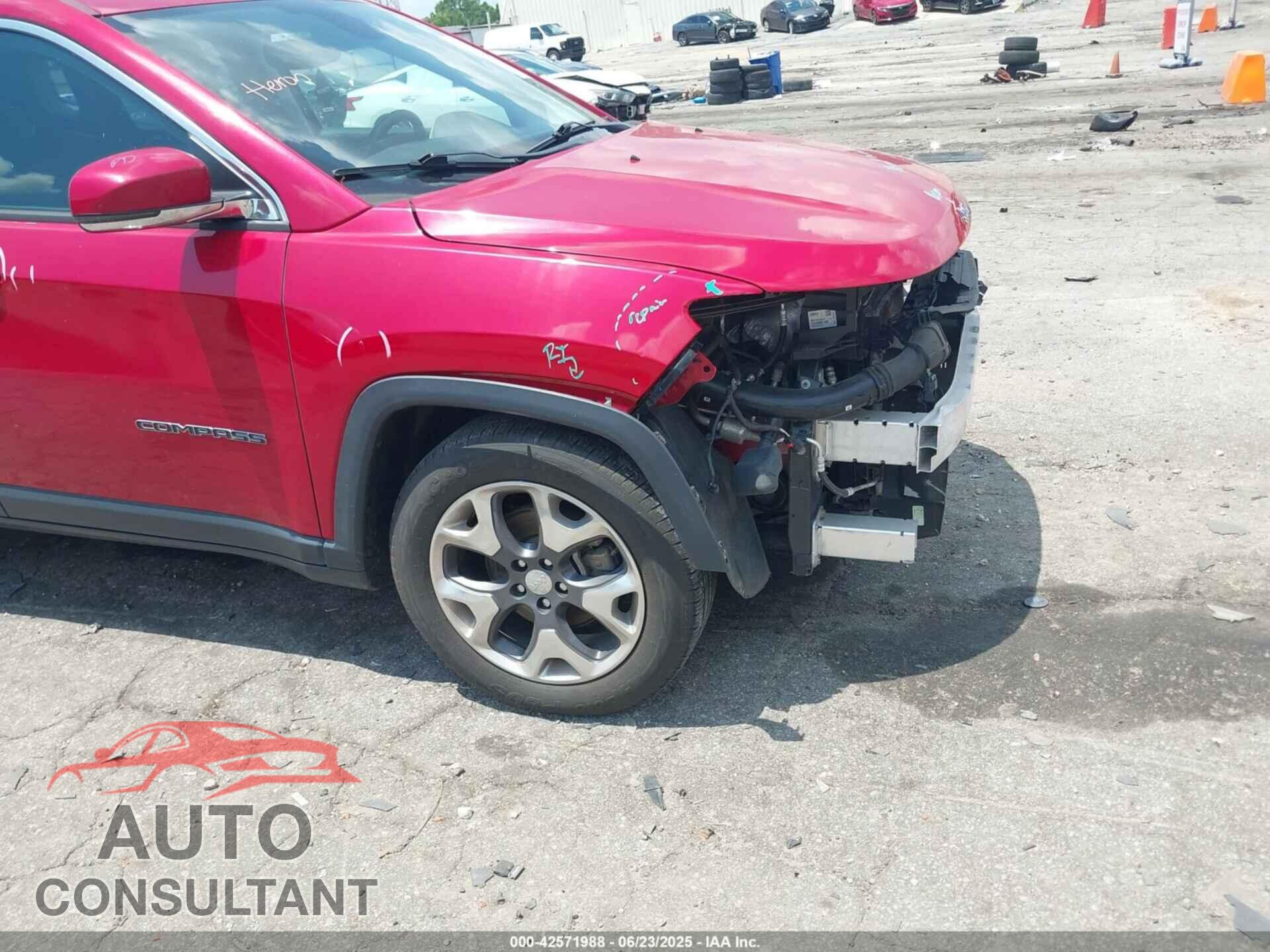 JEEP COMPASS 2019 - 3C4NJCCB7KT802133