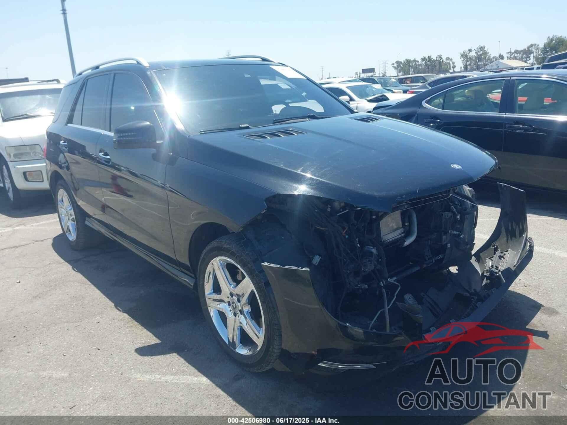 MERCEDES-BENZ ML 400 2015 - 4JGDA5GBXFA516920