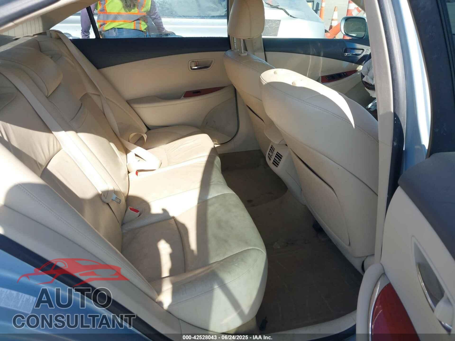 LEXUS ES 350 2012 - JTHBK1EGXC2498181