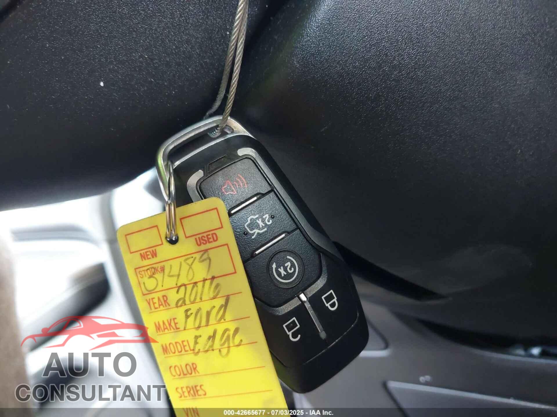 FORD EDGE 2016 - 2FMPK4AP1GBB82694
