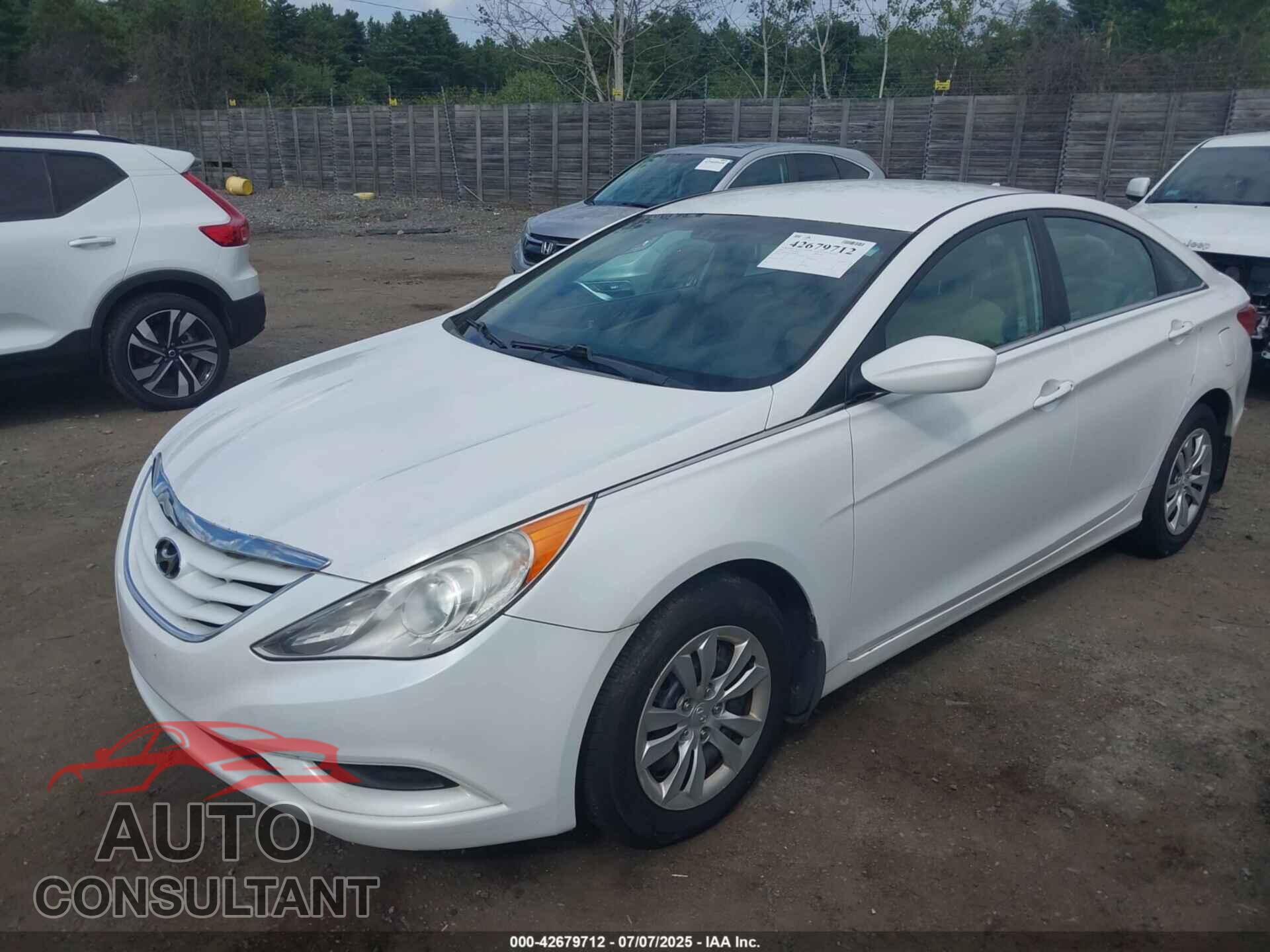 HYUNDAI SONATA 2012 - 5NPEB4AC9CH406267