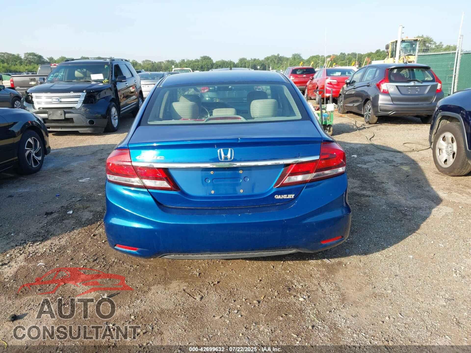 HONDA CIVIC 2013 - 19XFB2F54DE095260