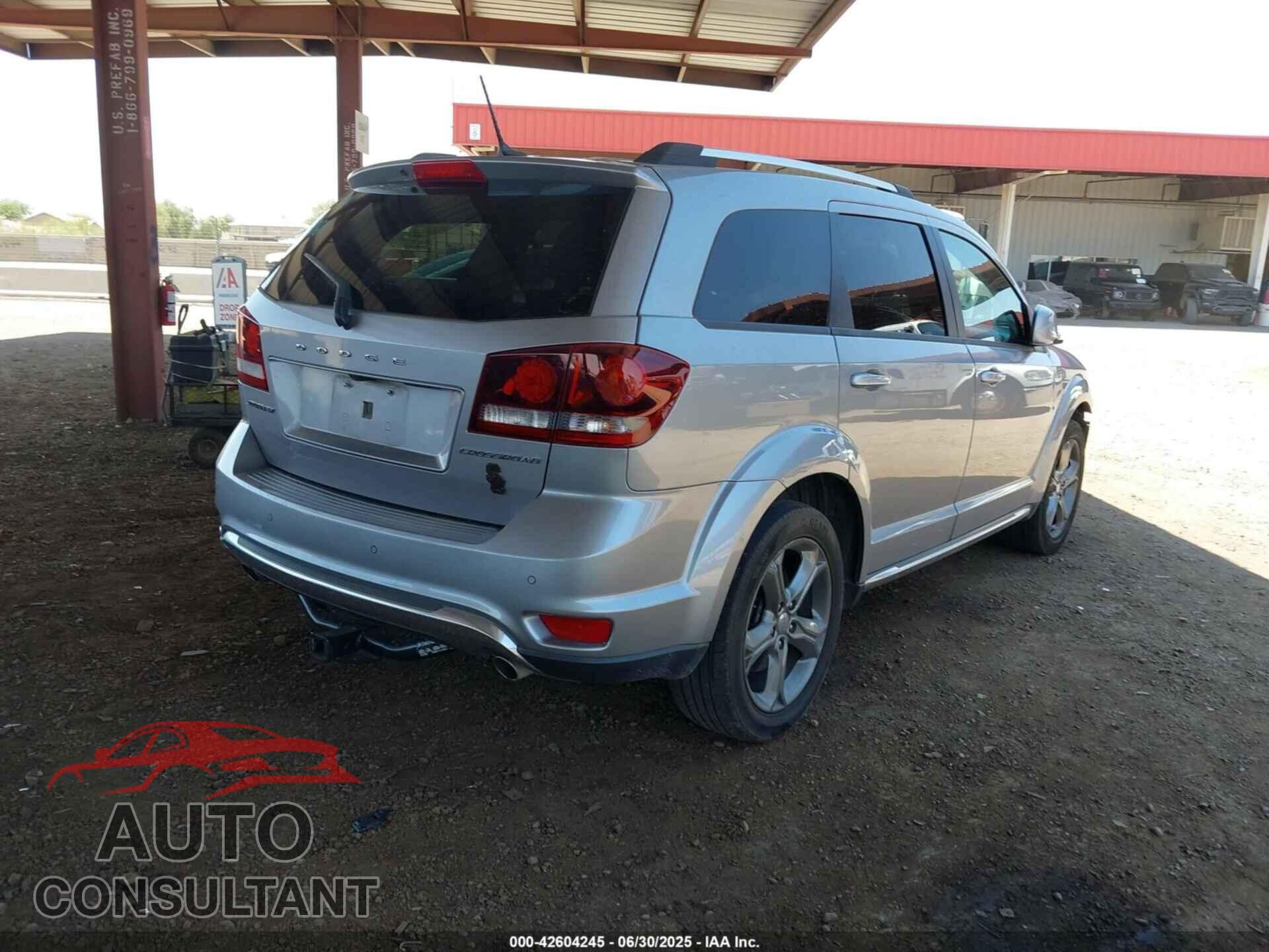 DODGE JOURNEY 2017 - 3C4PDCGG6HT544637