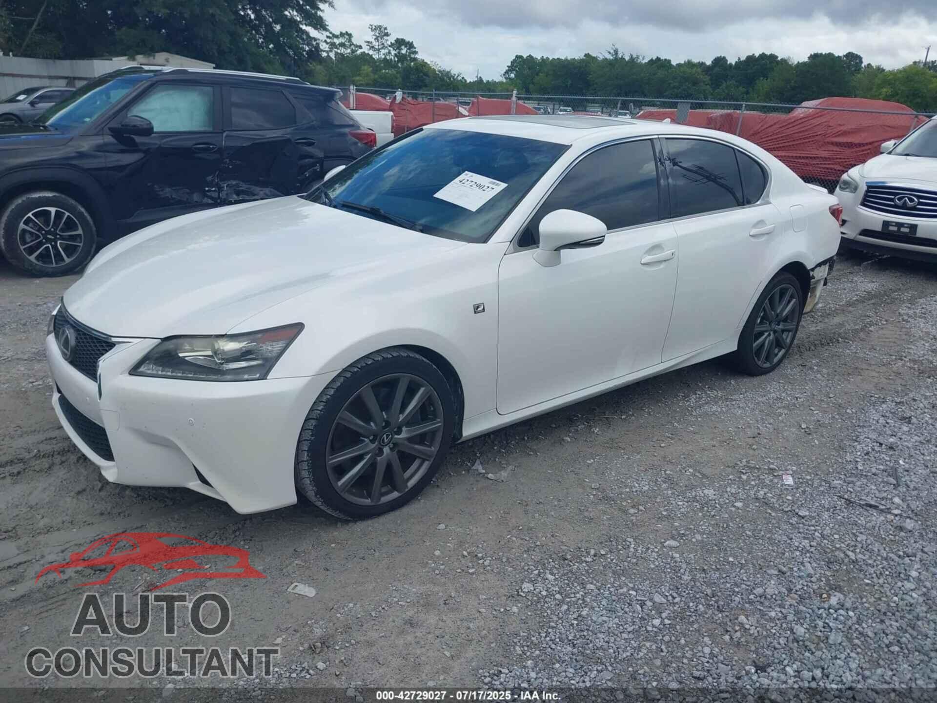 LEXUS GS 350 2013 - JTHBE1BLXD5009335