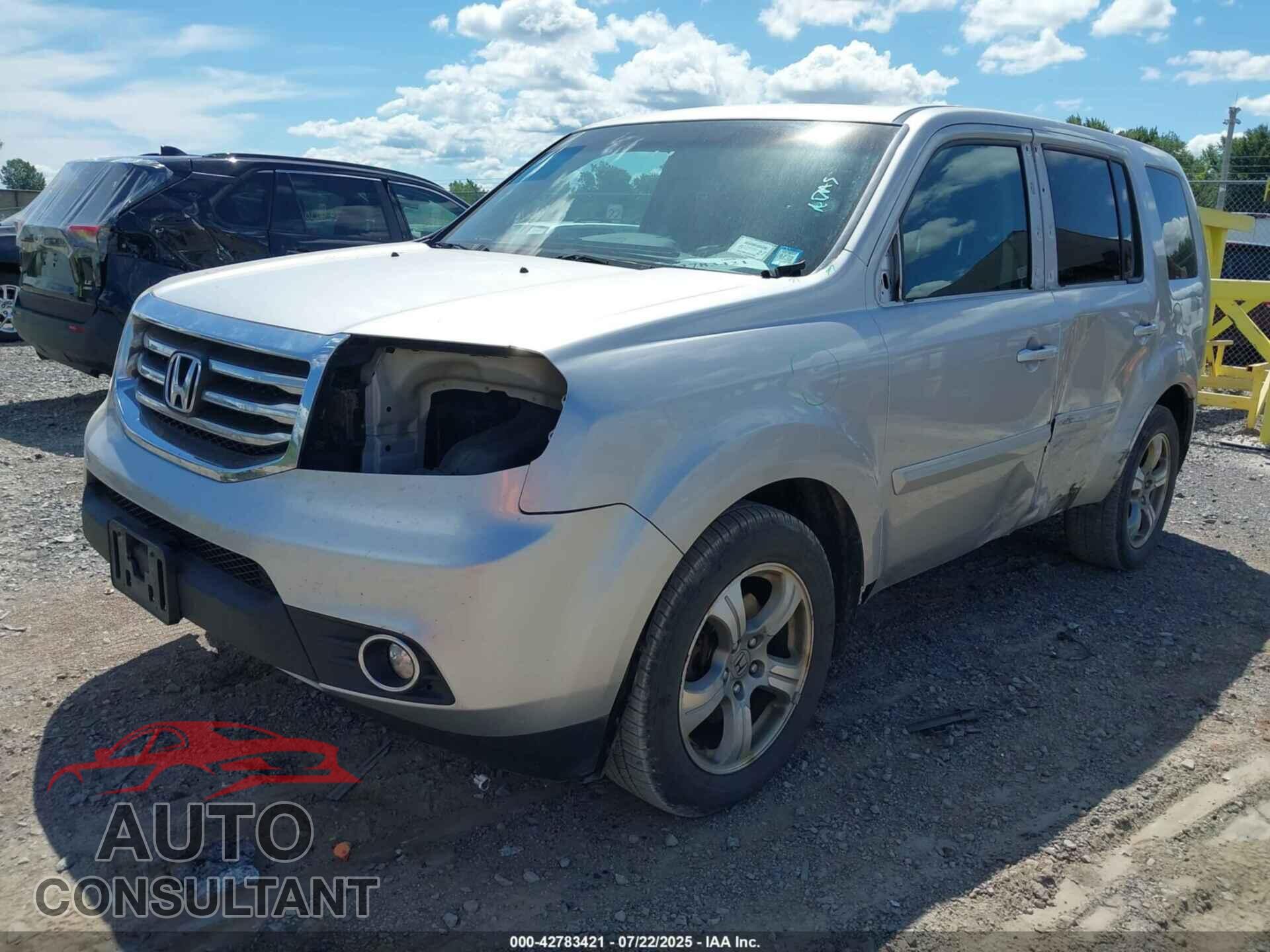 HONDA PILOT 2013 - 5FNYF4H55DB072652