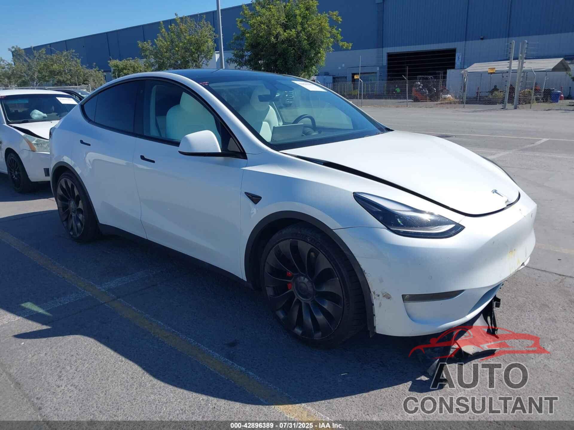TESLA MODEL Y 2022 - 7SAYGDEF8NF557737