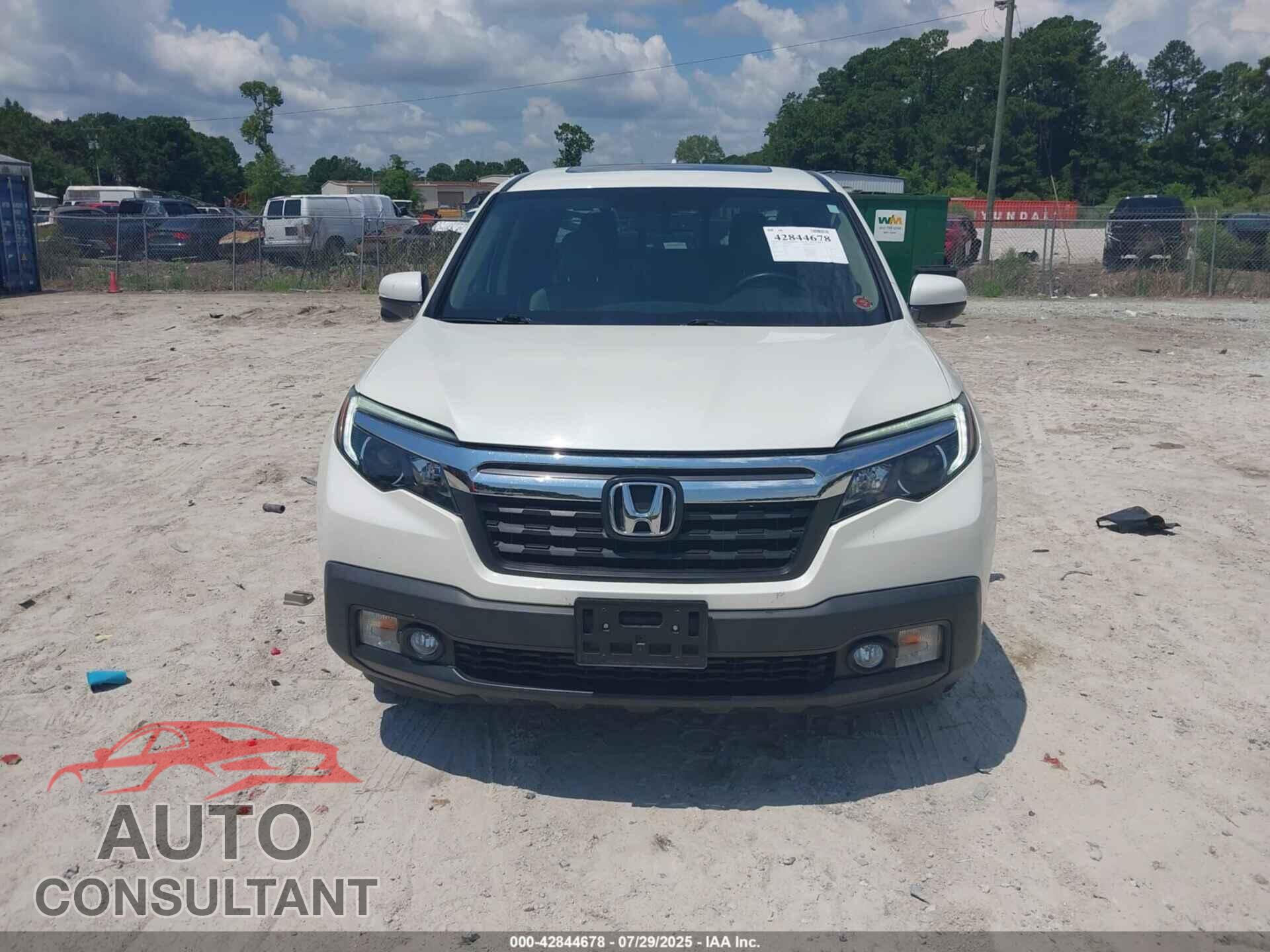 HONDA RIDGELINE 2019 - 5FPYK3F68KB015111