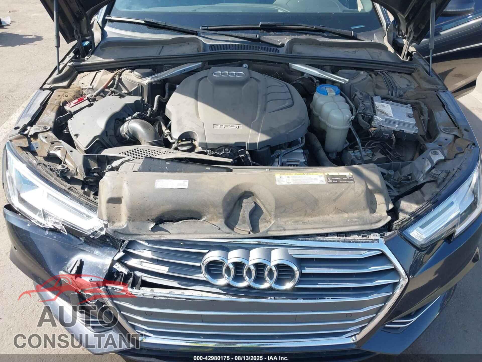 AUDI A4 2018 - WAULMAF47JA080178
