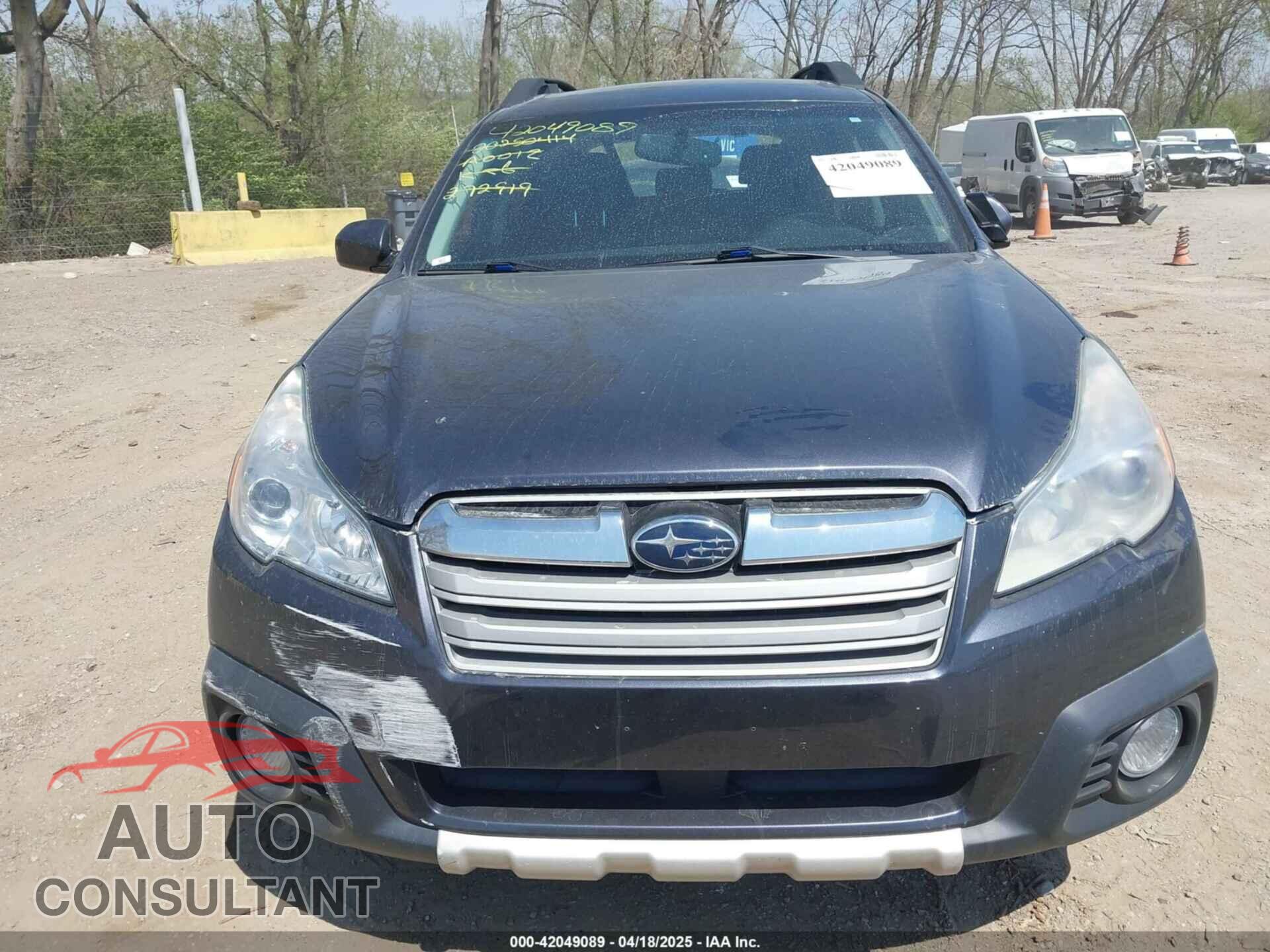 SUBARU OUTBACK 2013 - 4S4BRDPC6D2272919
