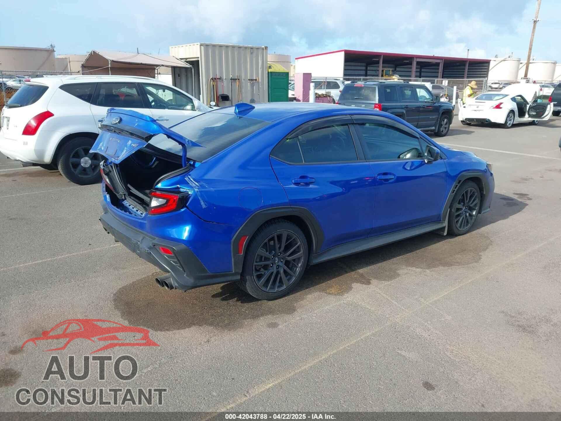 SUBARU WRX 2022 - JF1VBAF66N9022448
