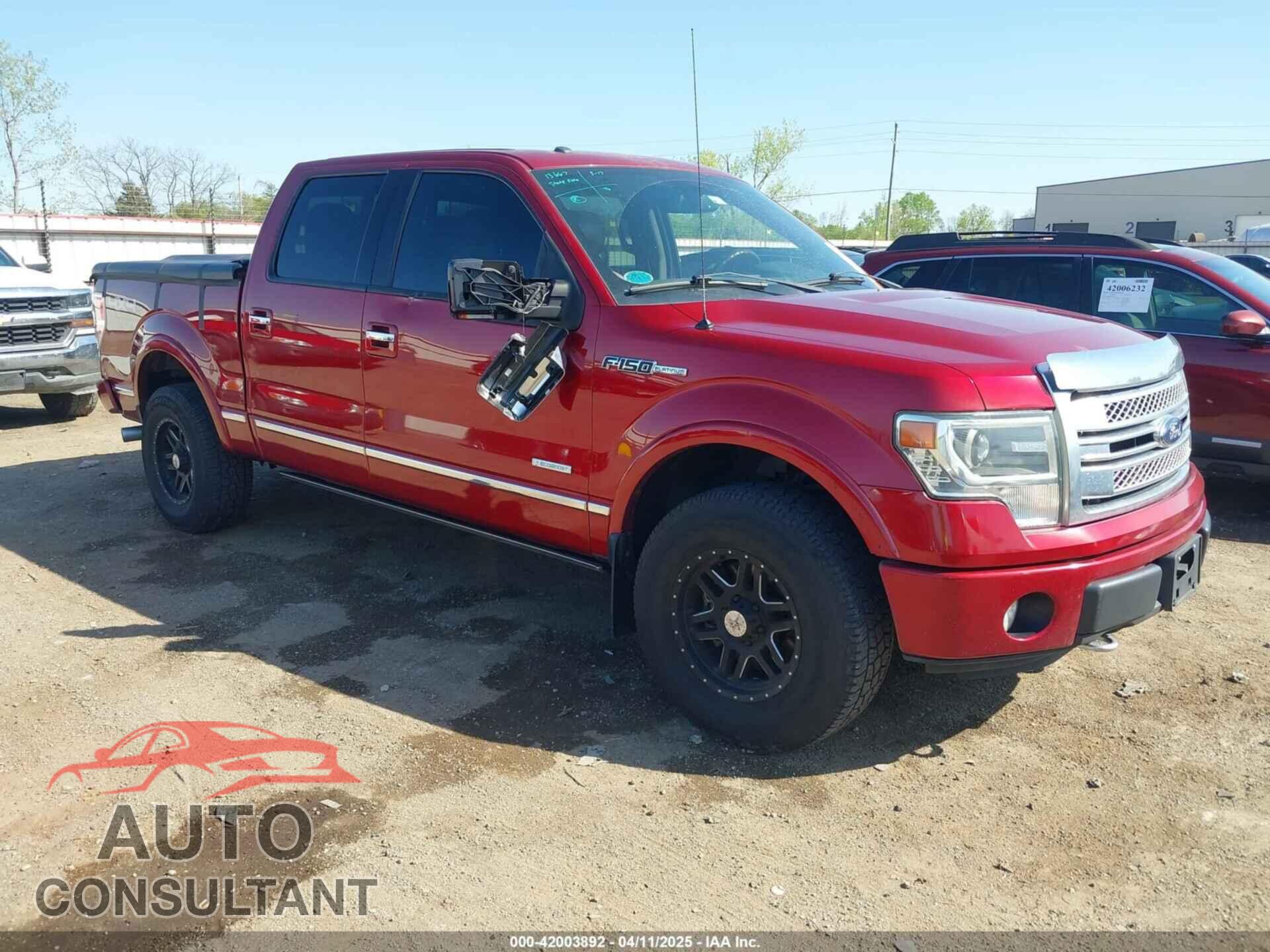 FORD F-150 2013 - 1FTFW1ET1DFB41907