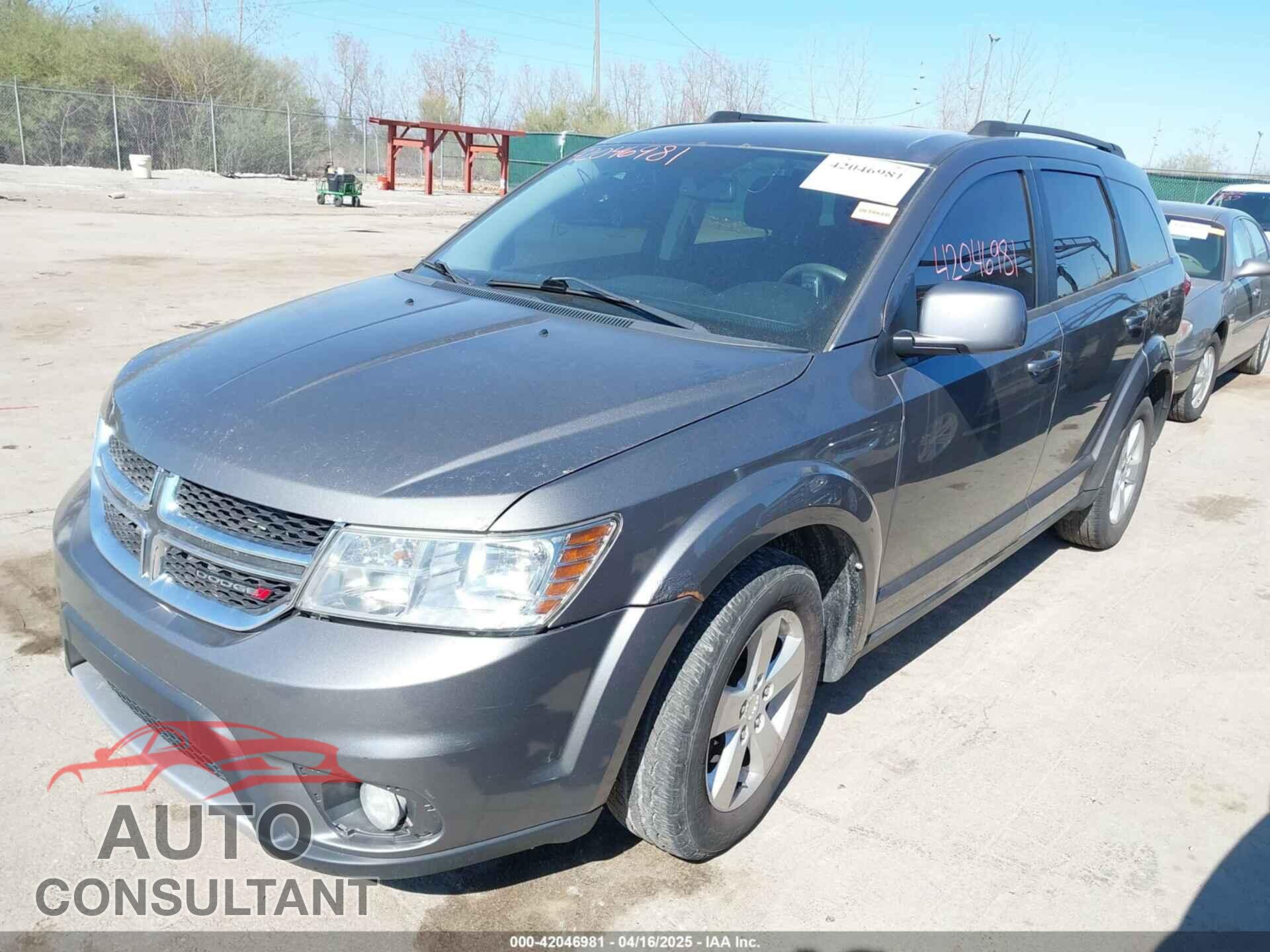 DODGE JOURNEY 2012 - 3C4PDDBG0CT258269