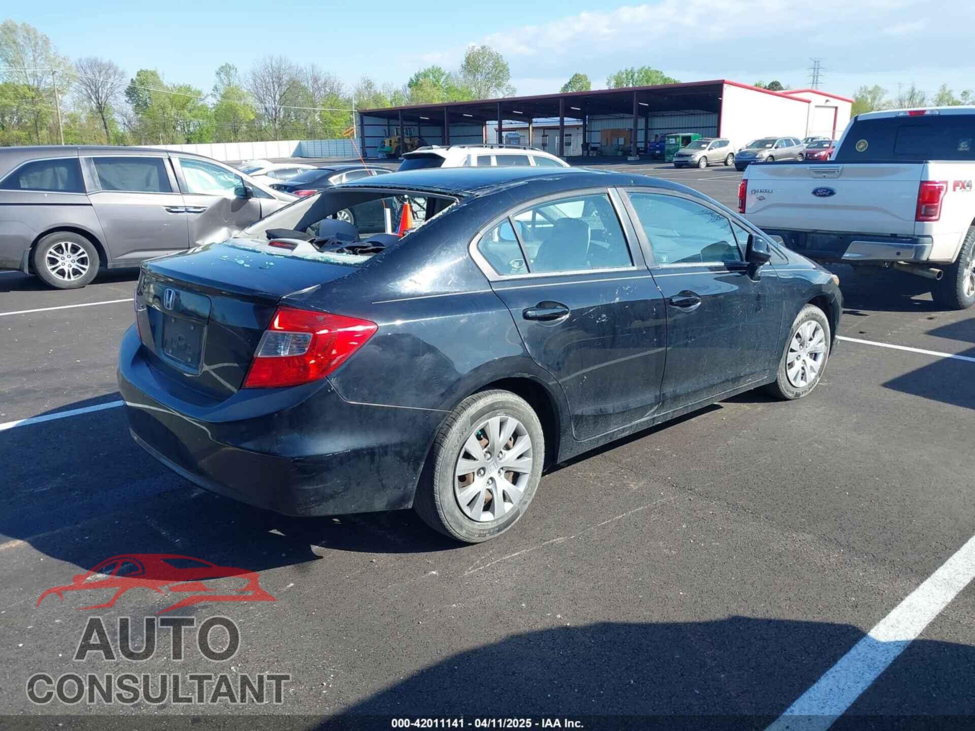 HONDA CIVIC 2012 - 19XFB2F54CE049779