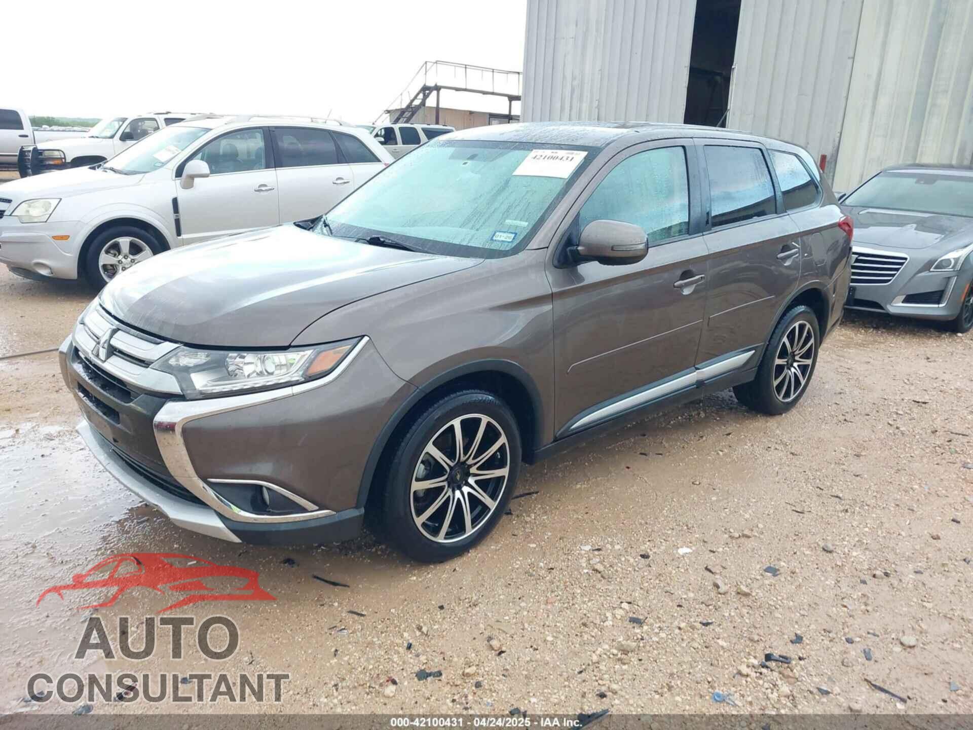 MITSUBISHI OUTLANDER 2016 - JA4AD3A38GZ011007