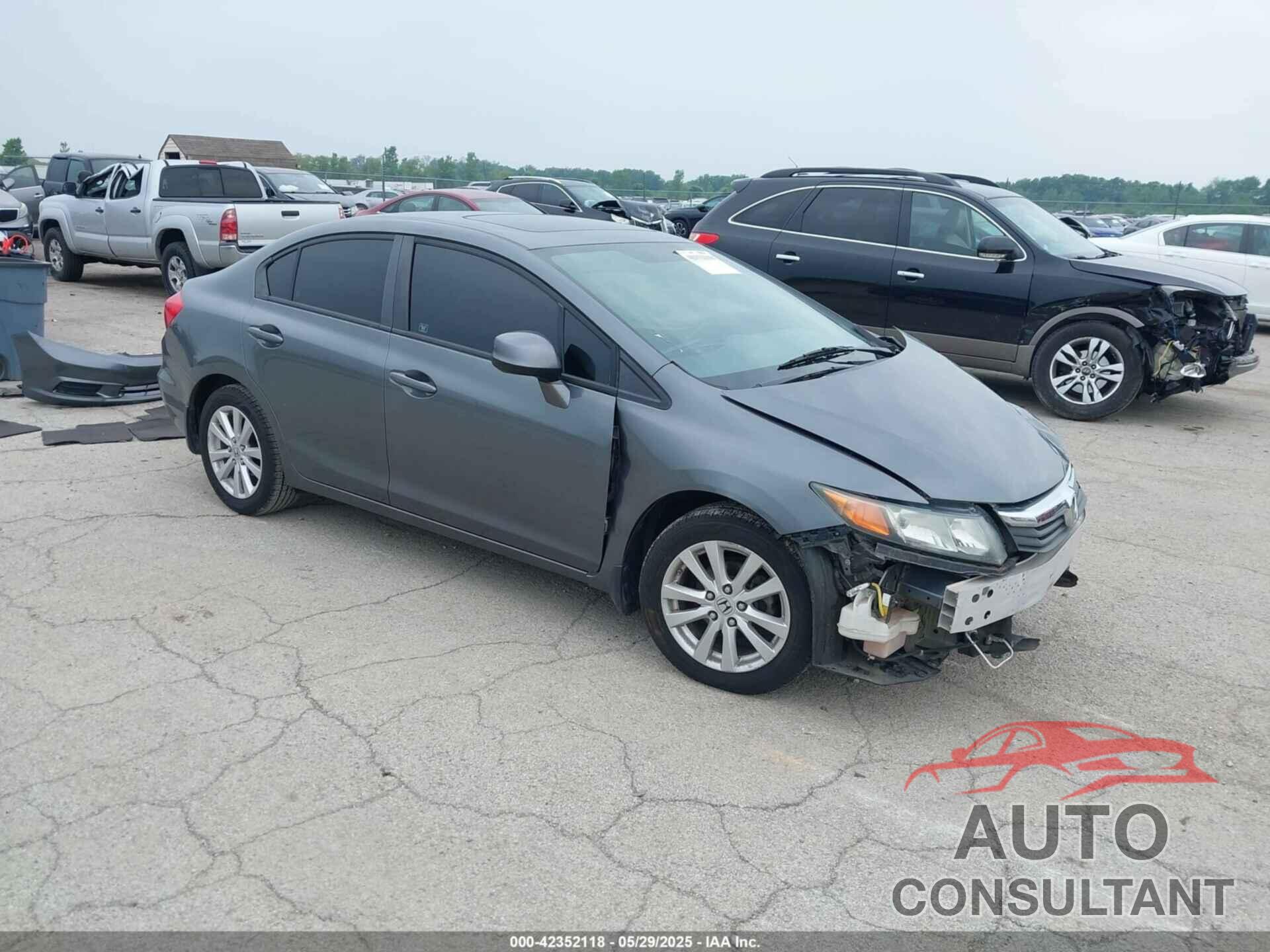 HONDA CIVIC 2012 - 19XFB2F83CE004276