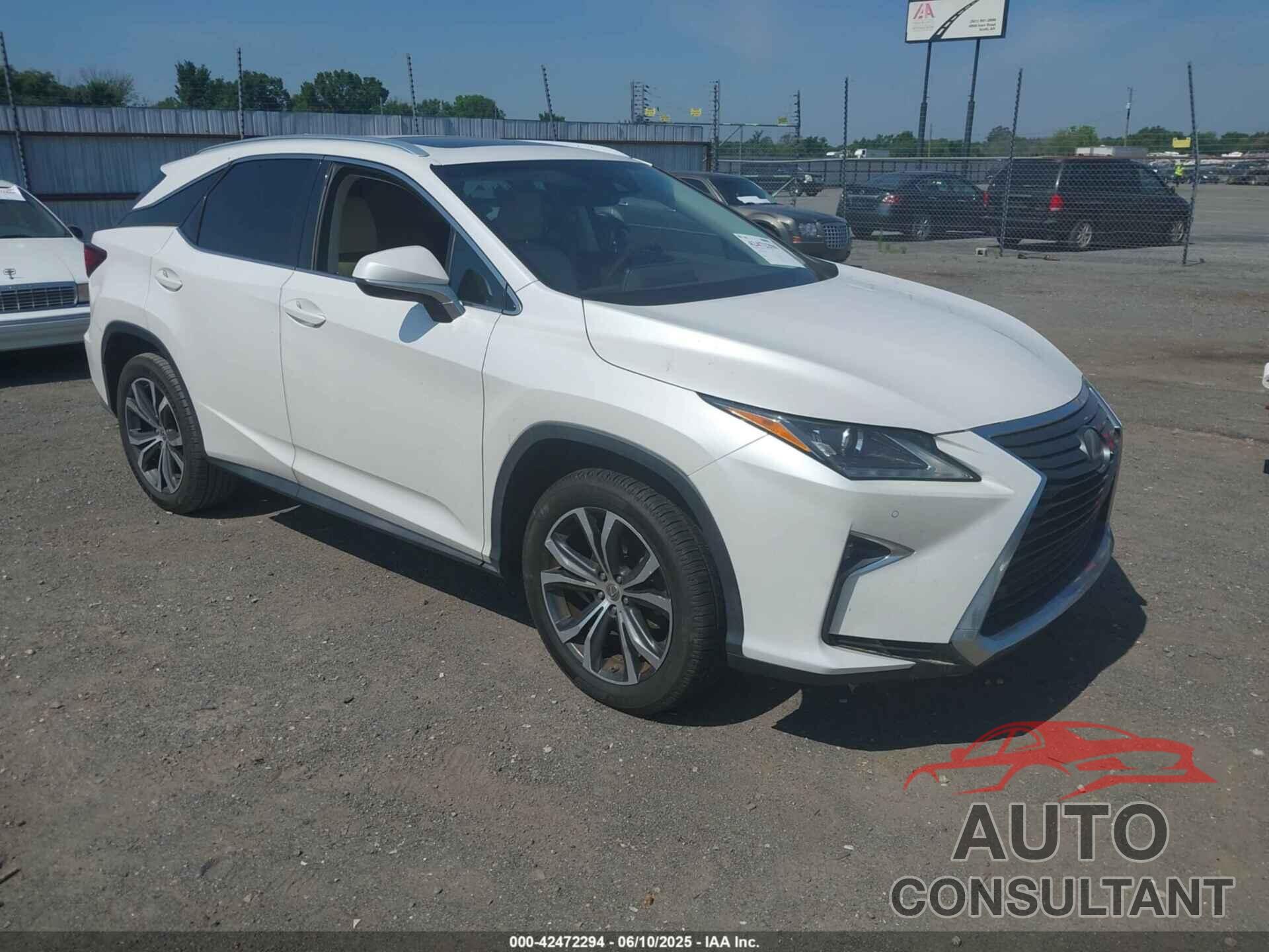 LEXUS RX 350 2017 - 2T2ZZMCA4HC047053