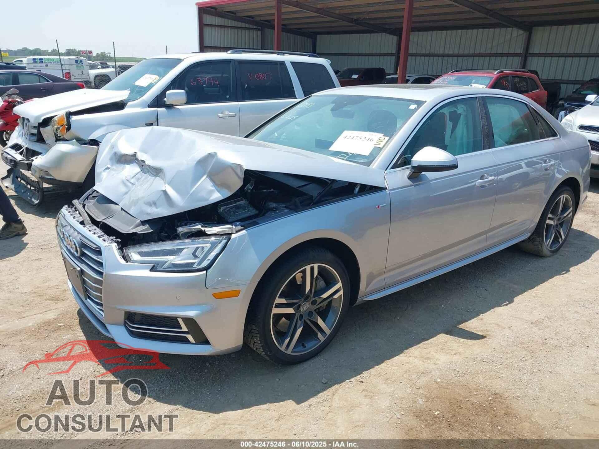 AUDI A4 2017 - WAUENAF46HN009935