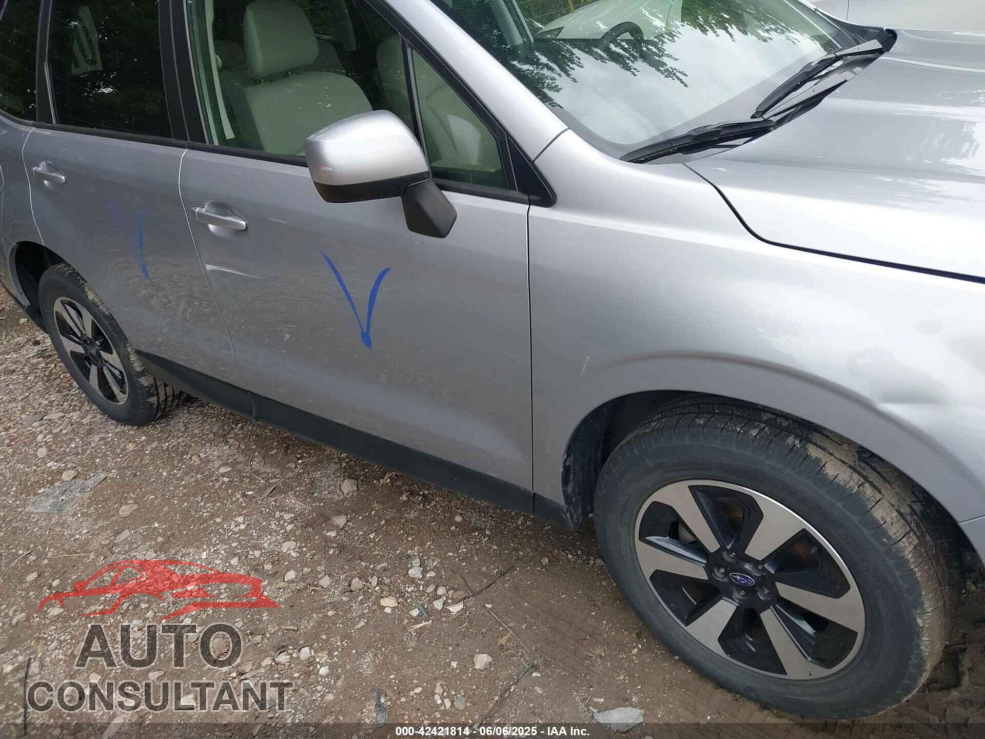 SUBARU FORESTER 2017 - JF2SJAEC9HH540587