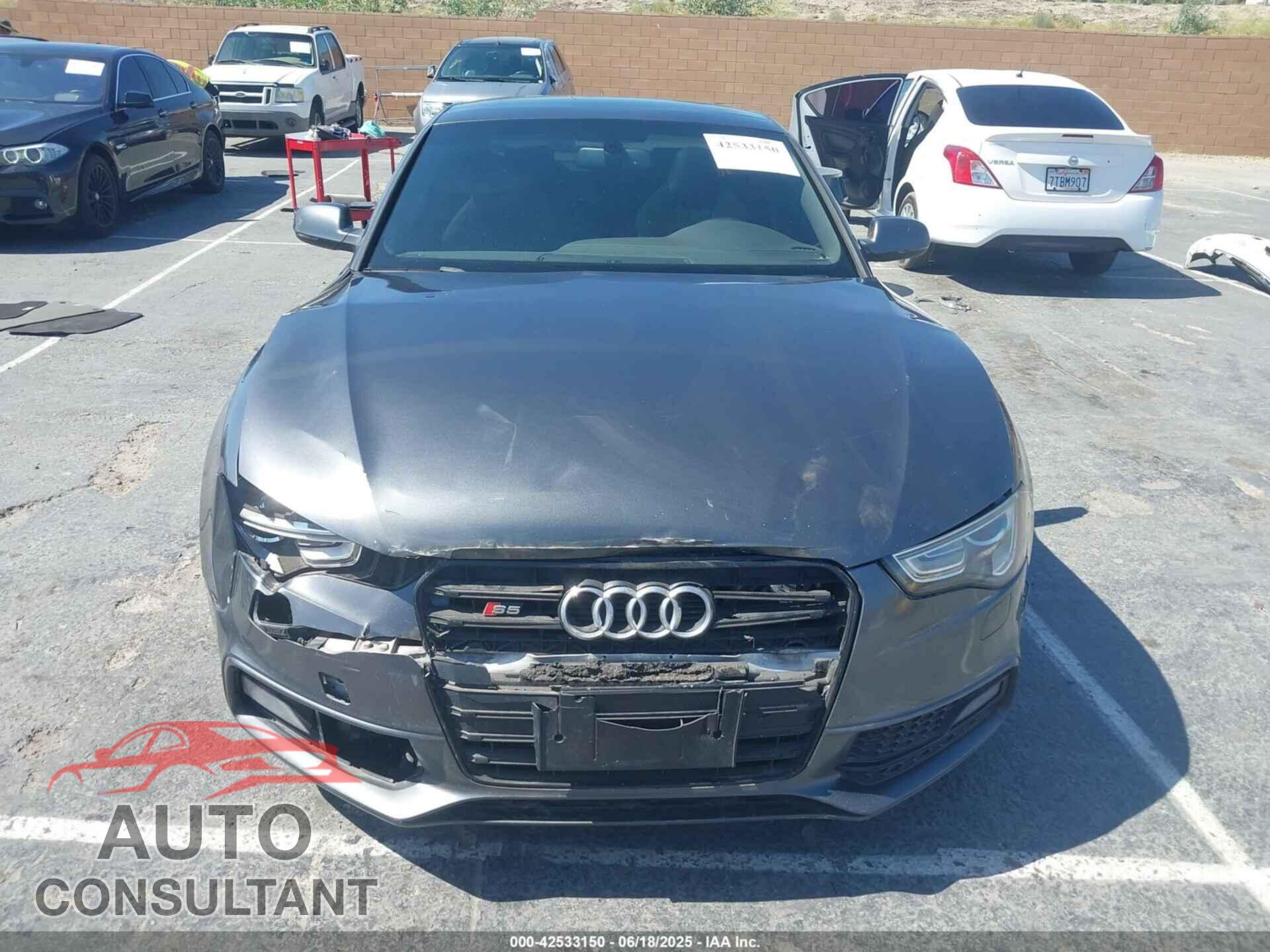 AUDI S5 2016 - WAUG4AFR9GA008680