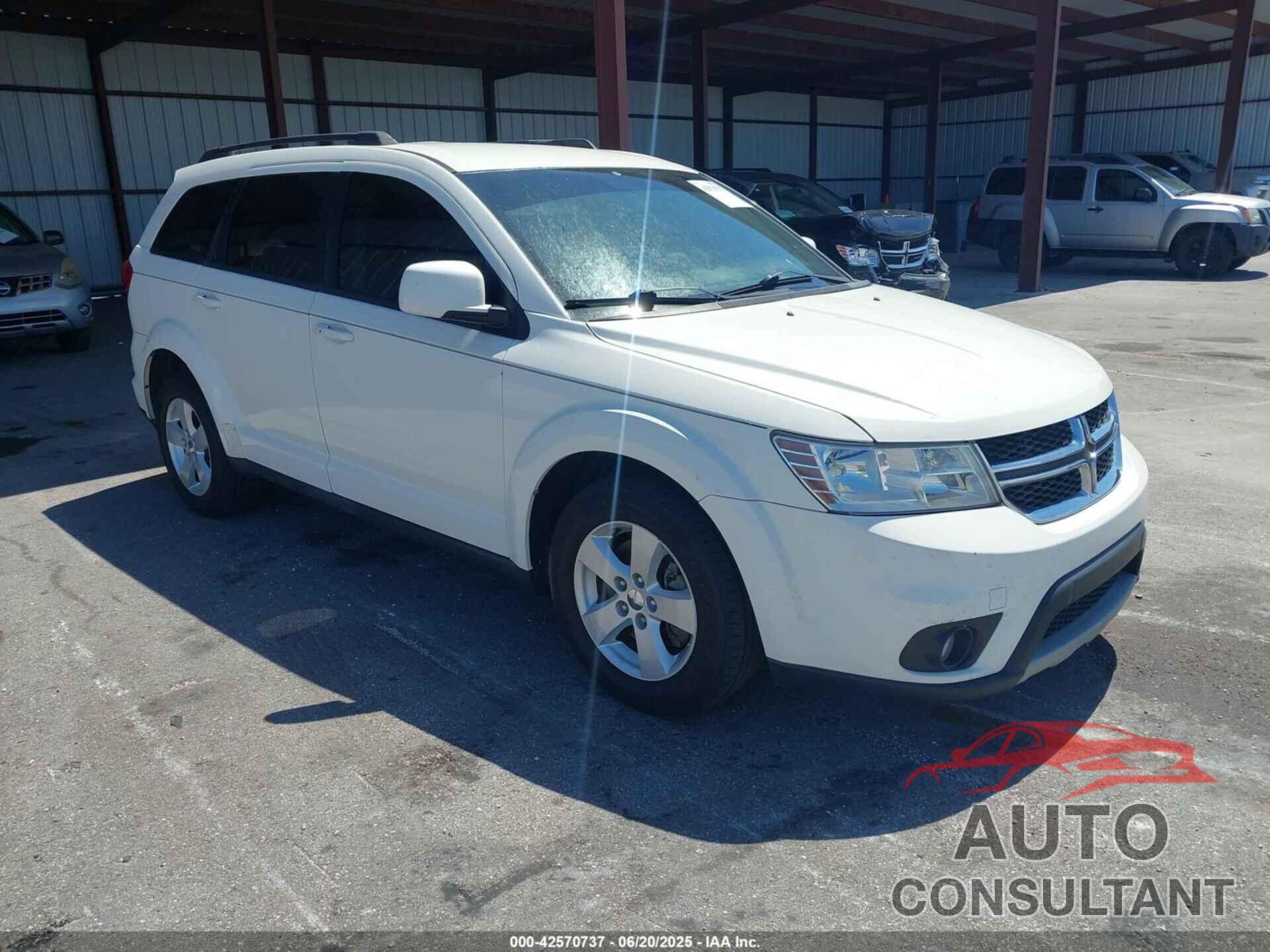 DODGE JOURNEY 2012 - 3C4PDCBB9CT394155