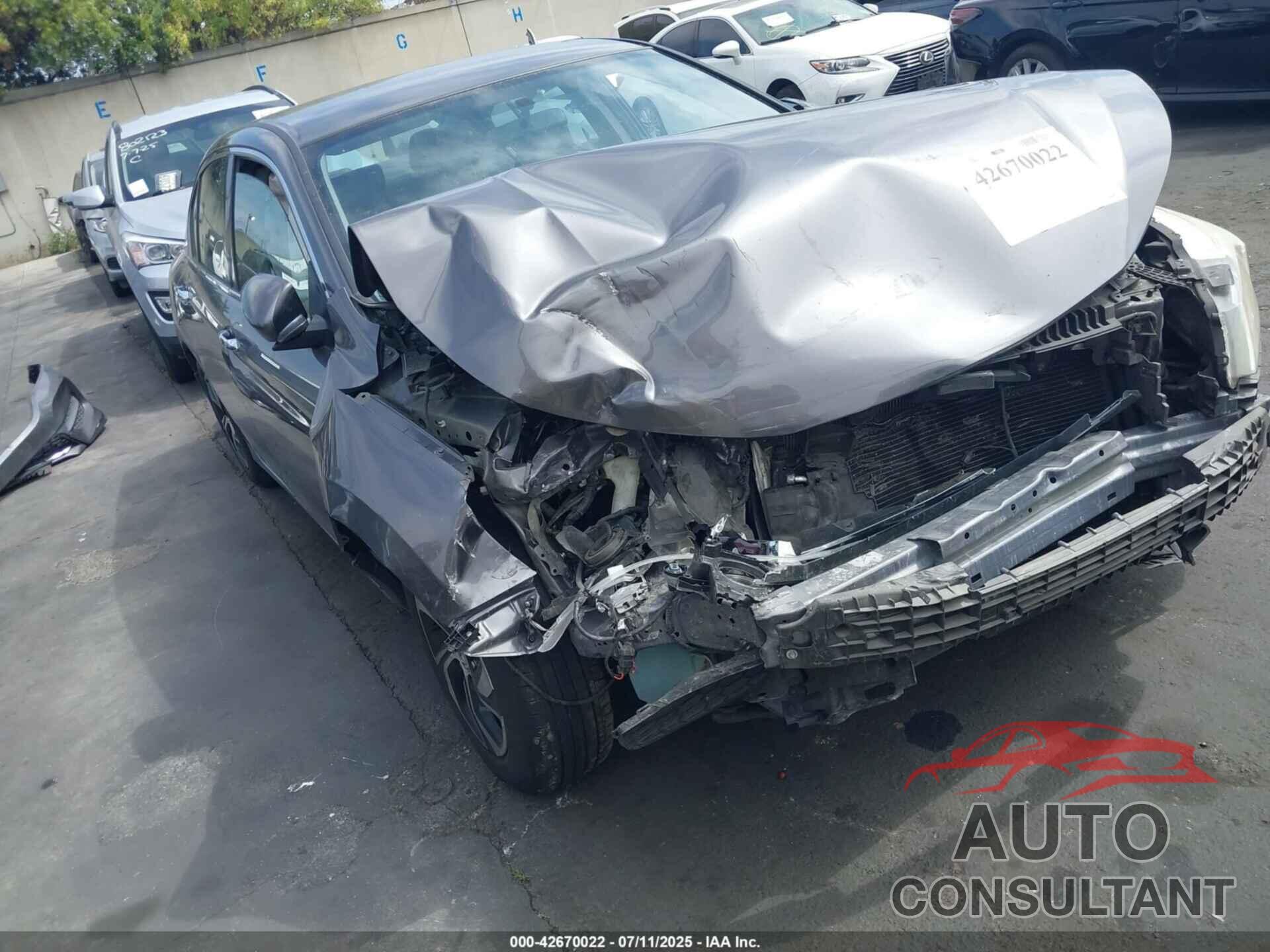 HONDA ACCORD 2017 - 1HGCR2F37HA103875