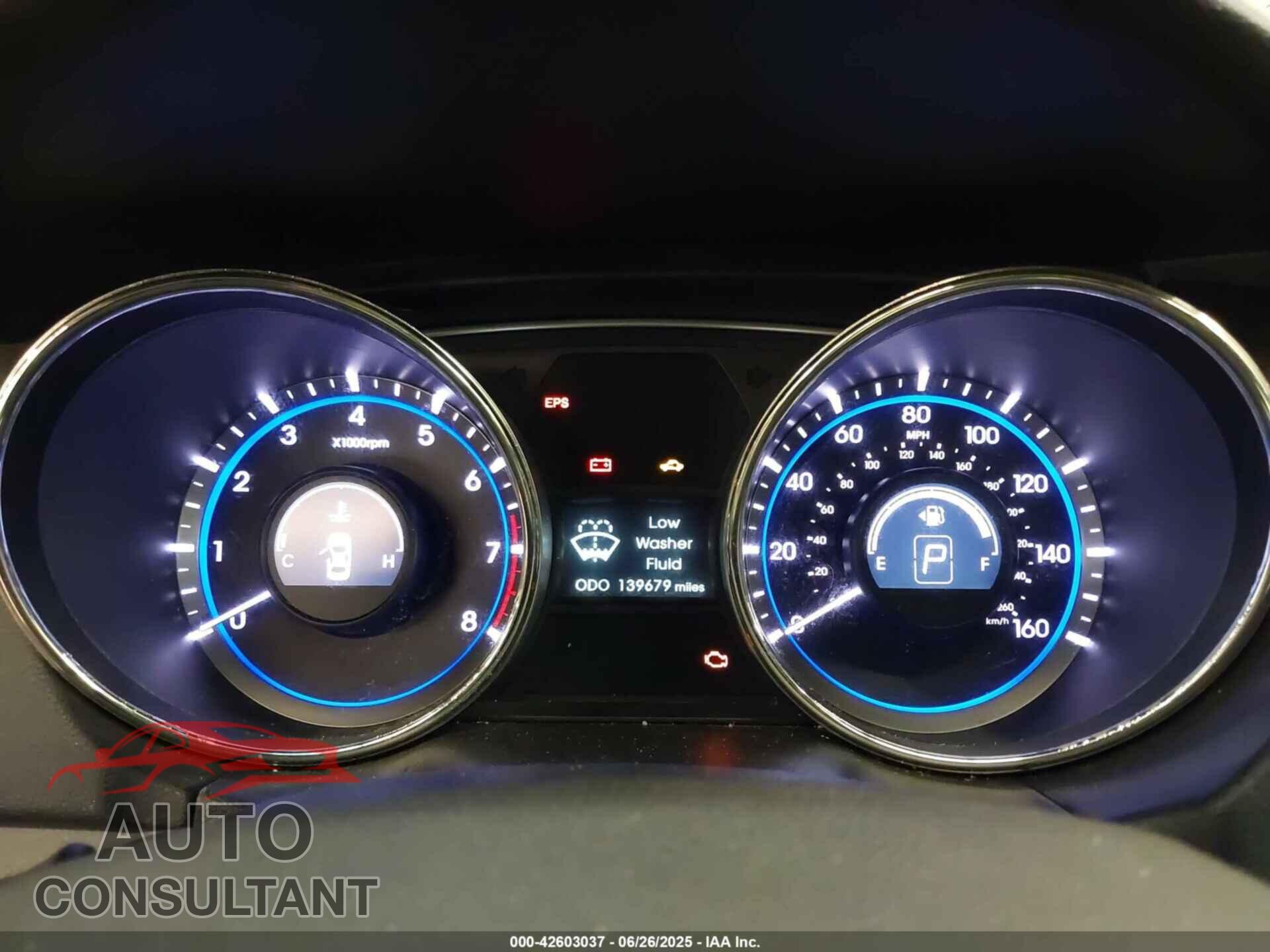 HYUNDAI SONATA 2011 - 5NPEC4AB7BH189949