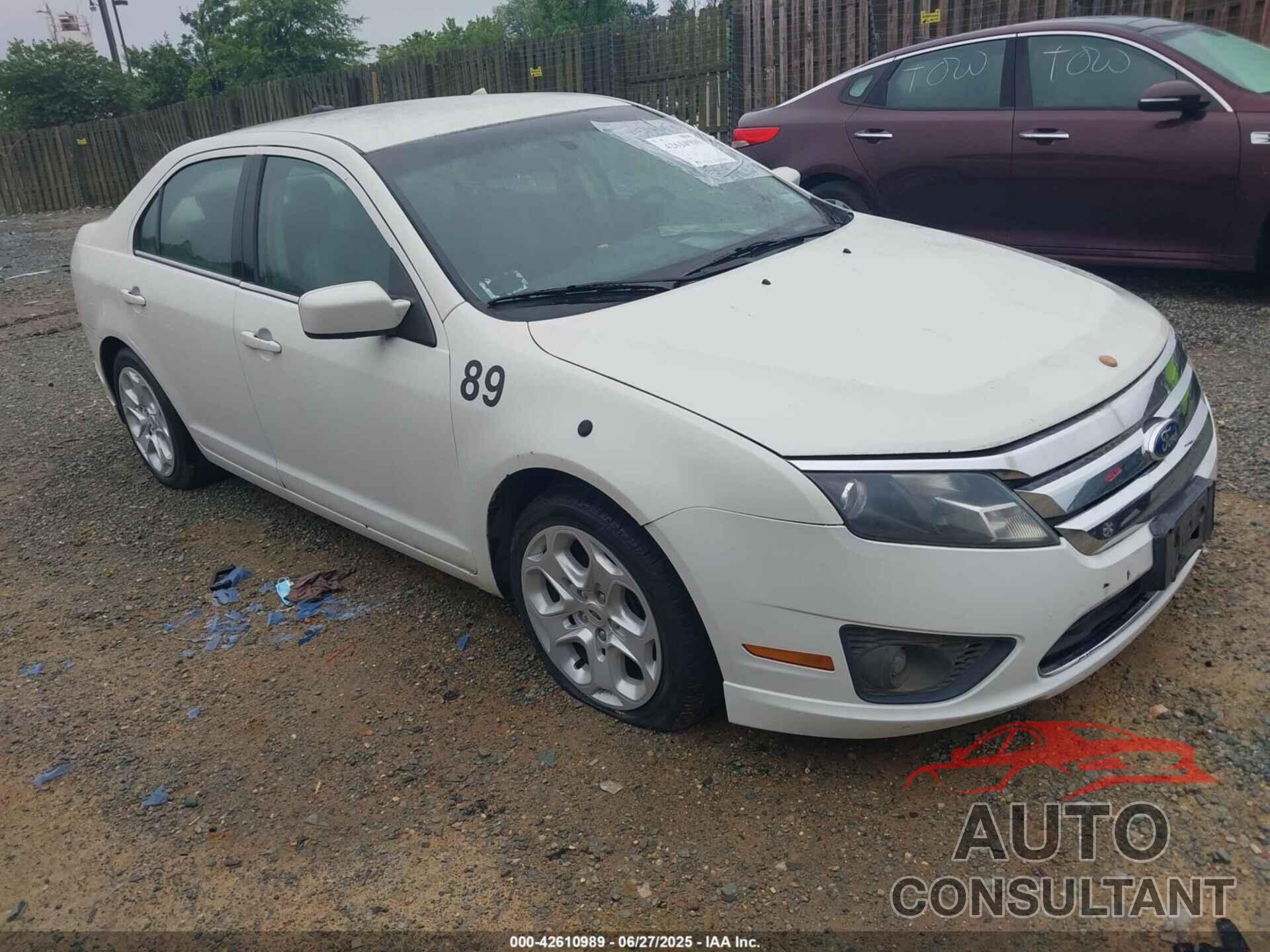 FORD FUSION 2010 - 03FAHP0HA8AR40469