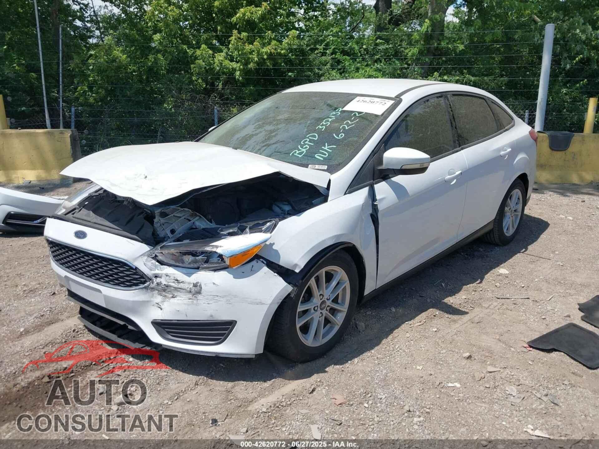 FORD FOCUS 2017 - 1FADP3F2XHL332132