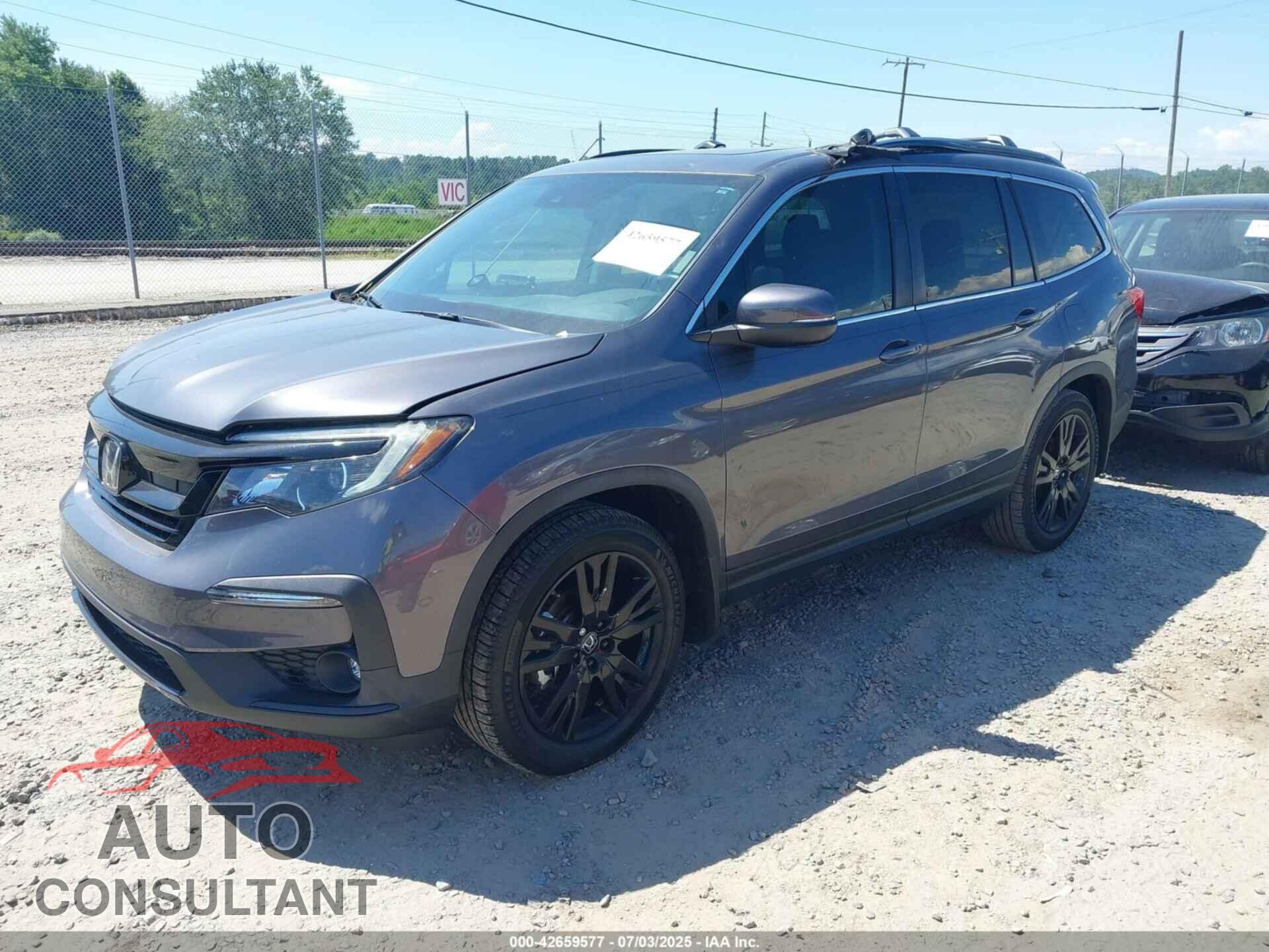 HONDA PILOT 2021 - 5FNYF5H26MB008647