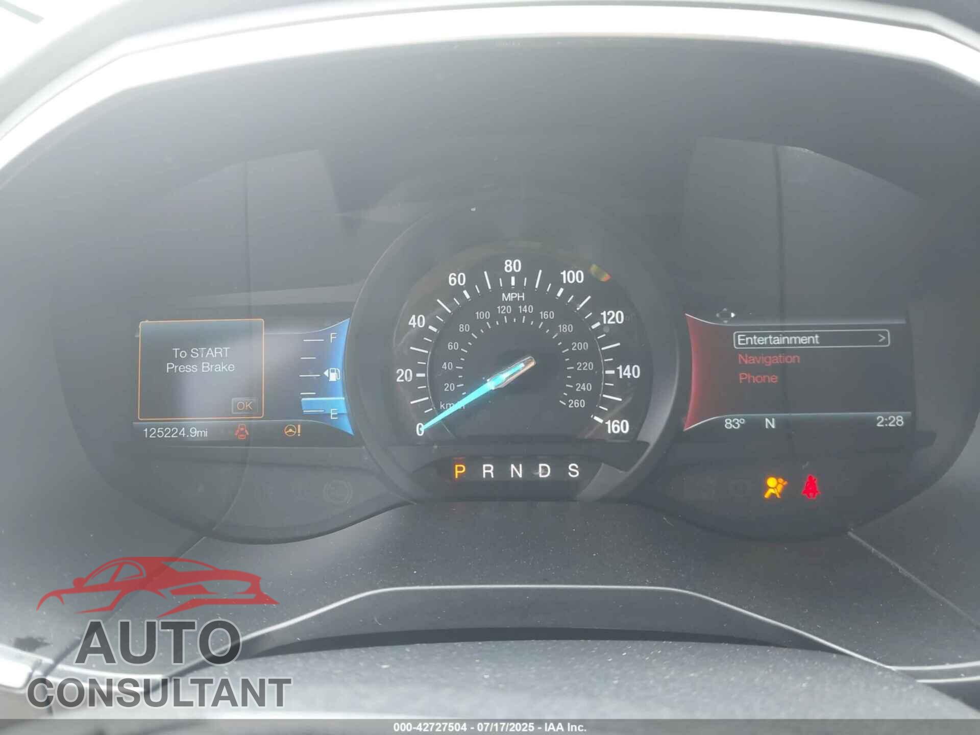 FORD EDGE 2016 - 2FMPK4AP1GBB46908