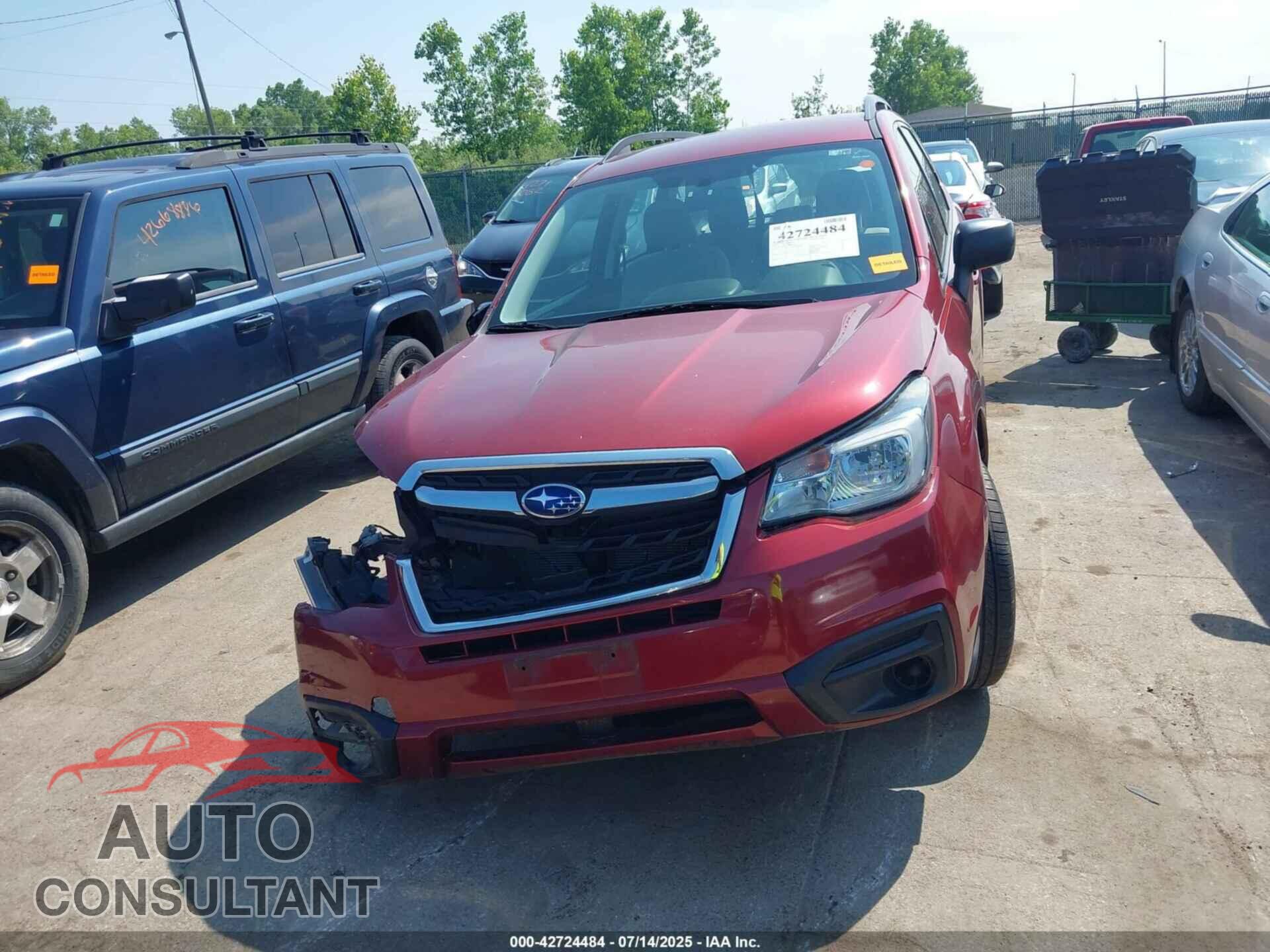 SUBARU FORESTER 2017 - JF2SJABC3HH579406