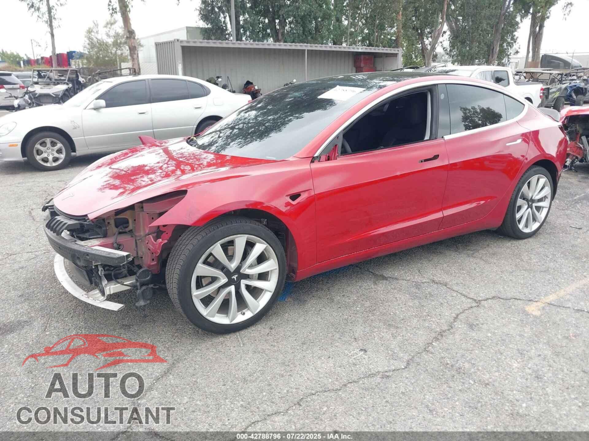 TESLA MODEL 3 2019 - 5YJ3E1EAXKF417314