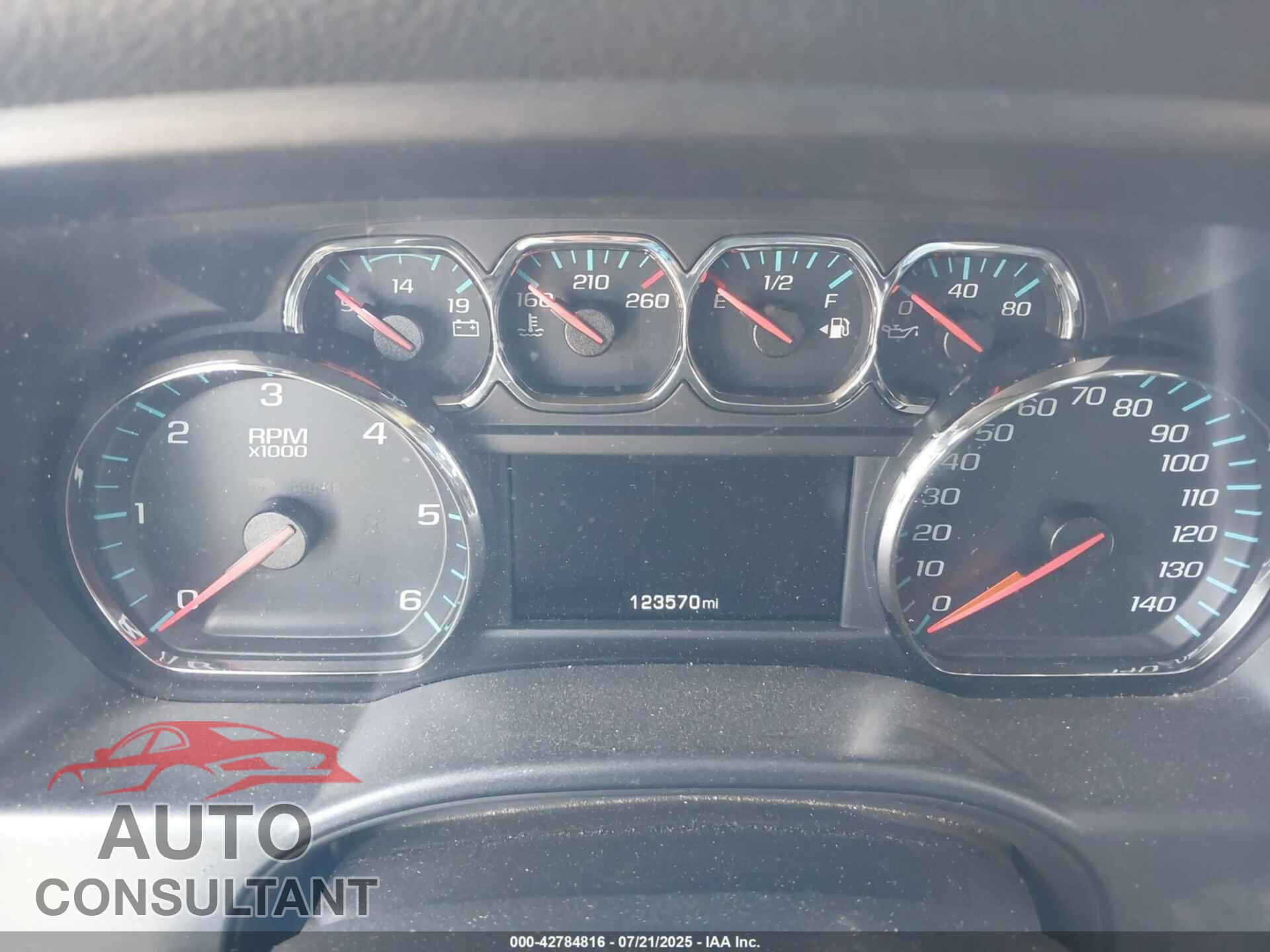 CHEVROLET SILVERADO 1500 2017 - 3GCPCREC4HG251916