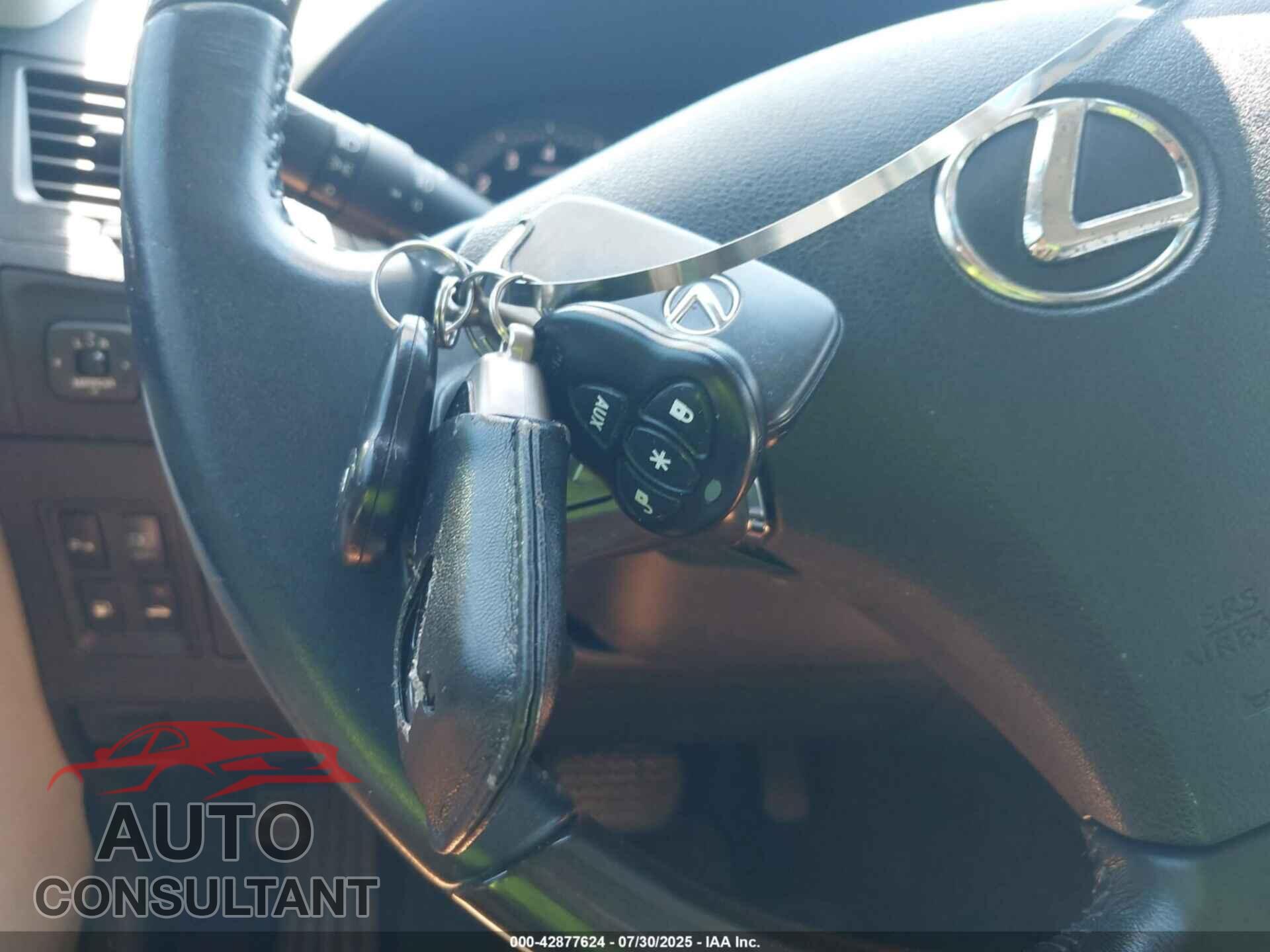 LEXUS ES 350 2011 - JTHBK1EG7B2459661