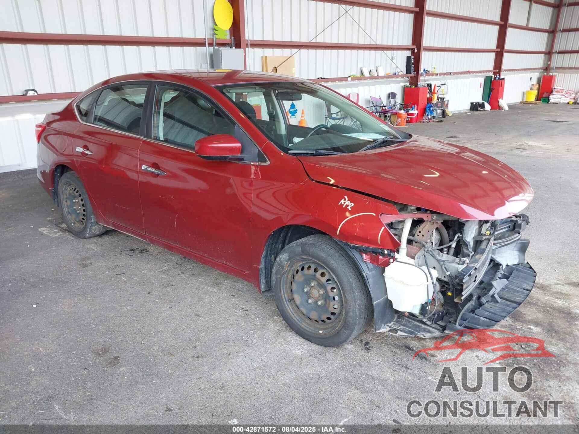 NISSAN SENTRA 2016 - 3N1AB7AP0GY327892
