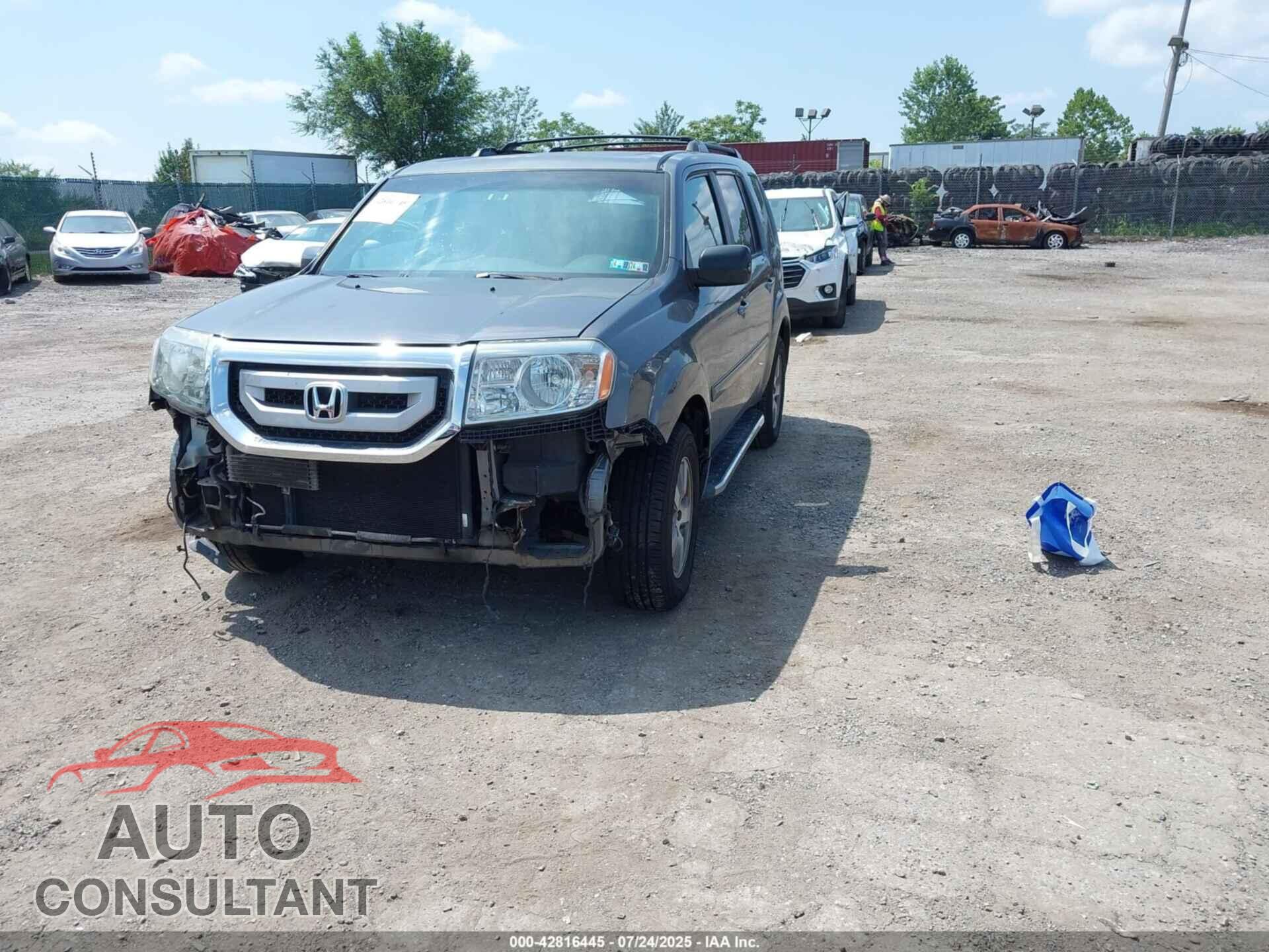 HONDA PILOT 2010 - 5FNYF3H52AB007232