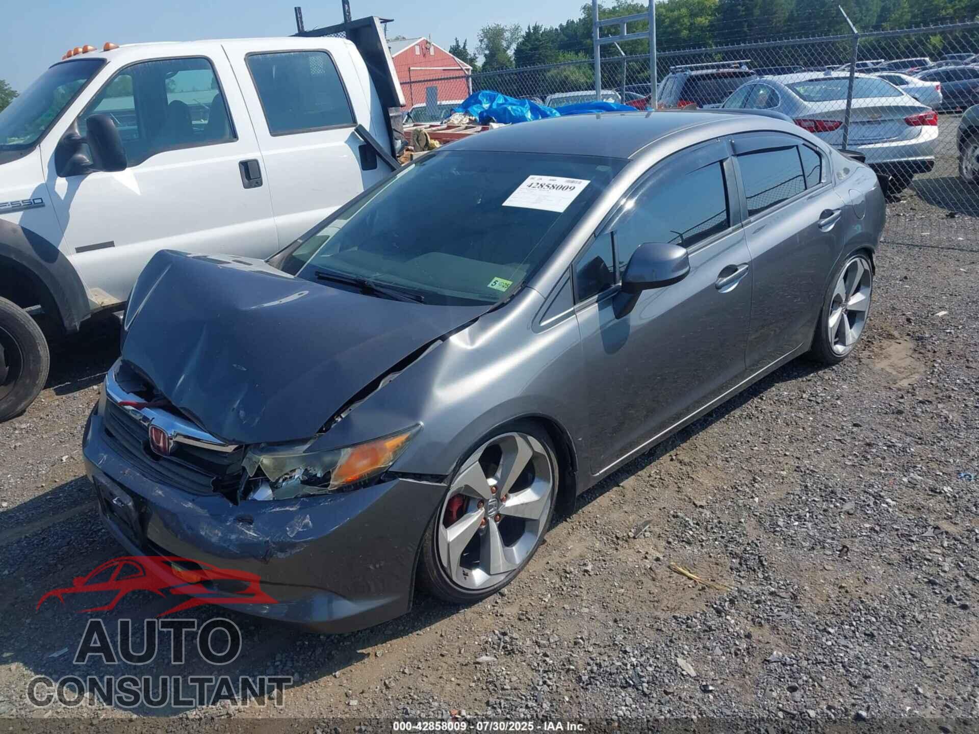 HONDA CIVIC 2012 - 2HGFB2F55CH611601