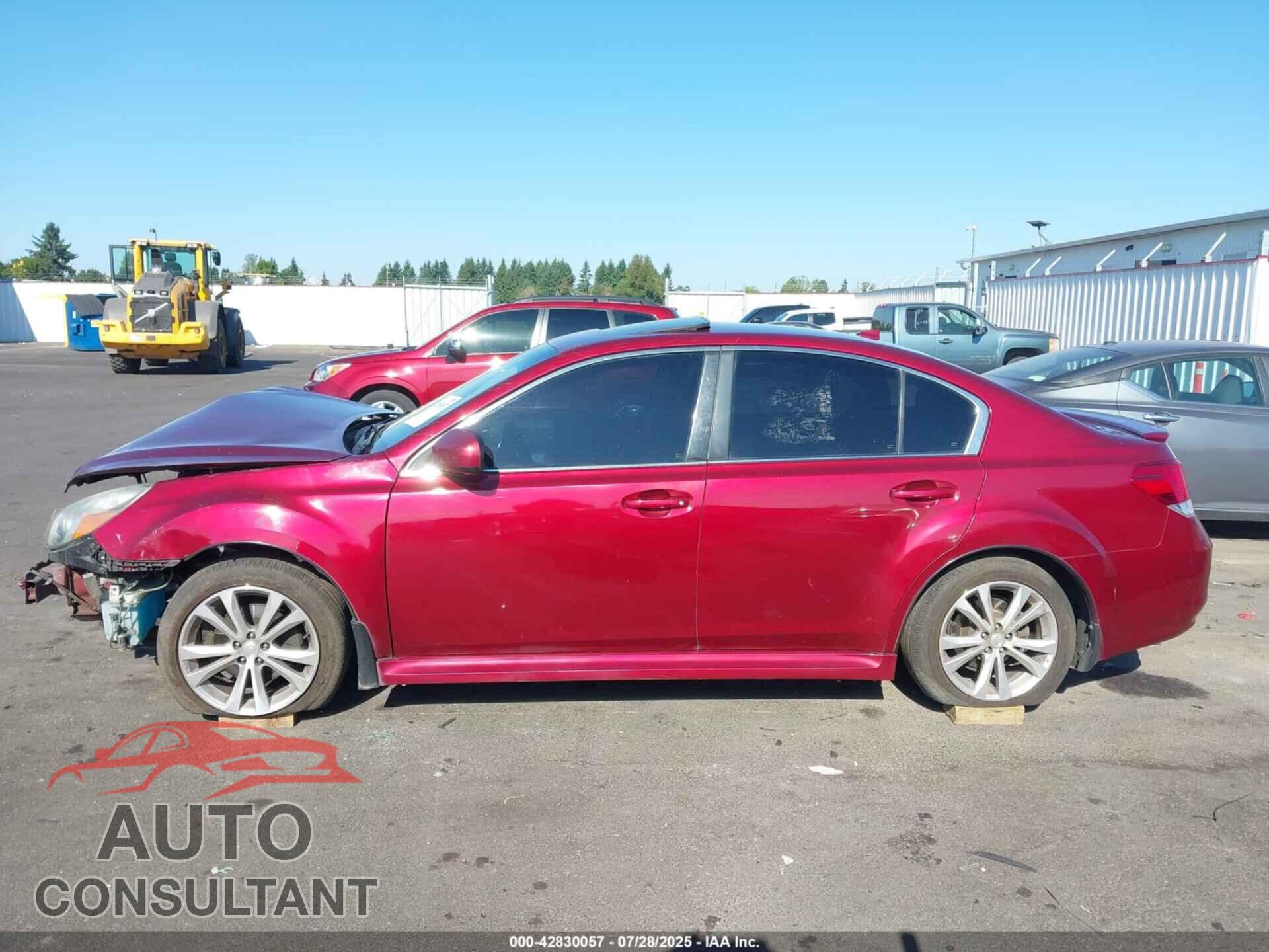 SUBARU LEGACY 2014 - 4S3BMBN61E3028210