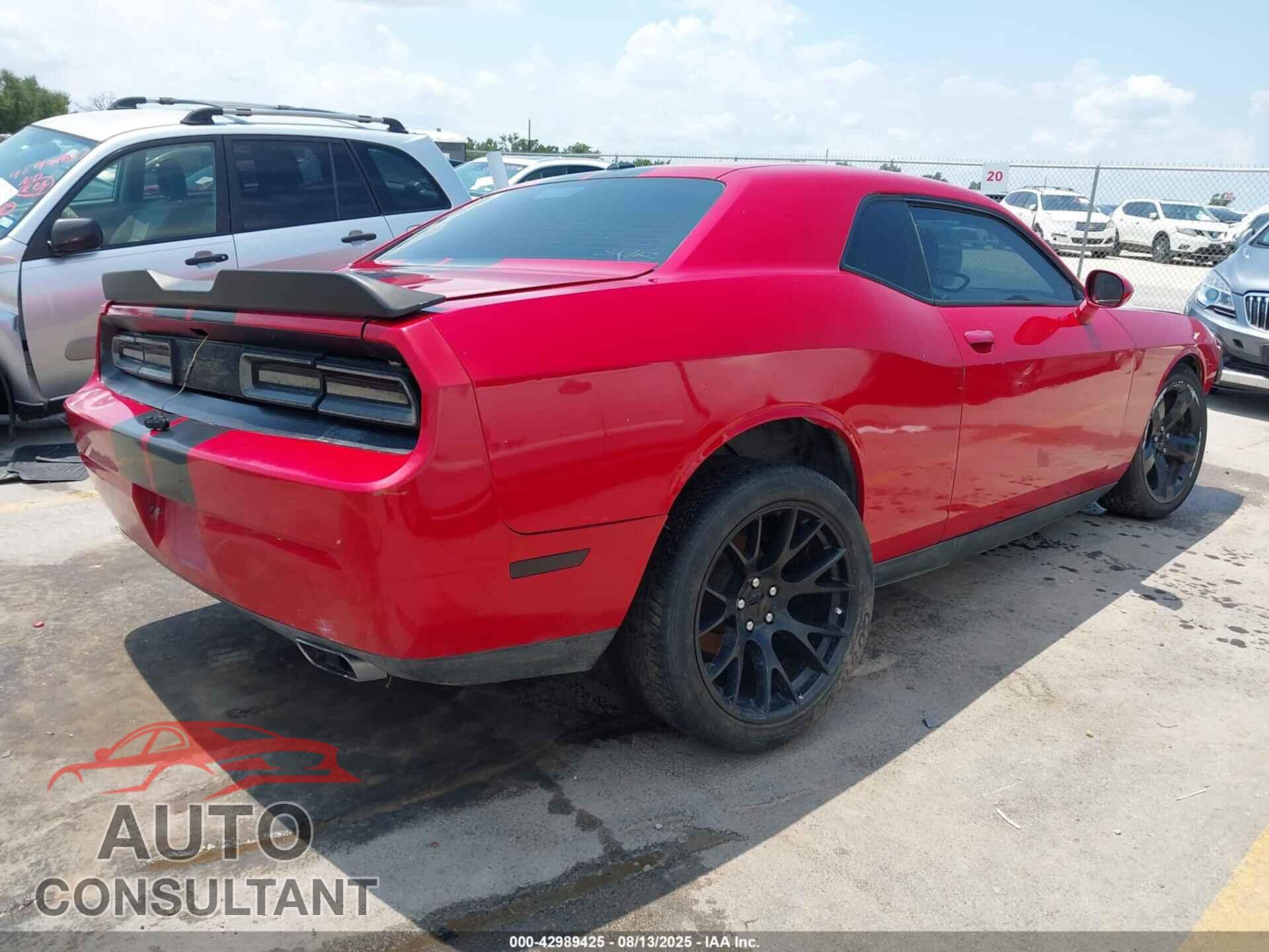 DODGE CHALLENGER 2011 - 2B3CJ4DGXBH512907