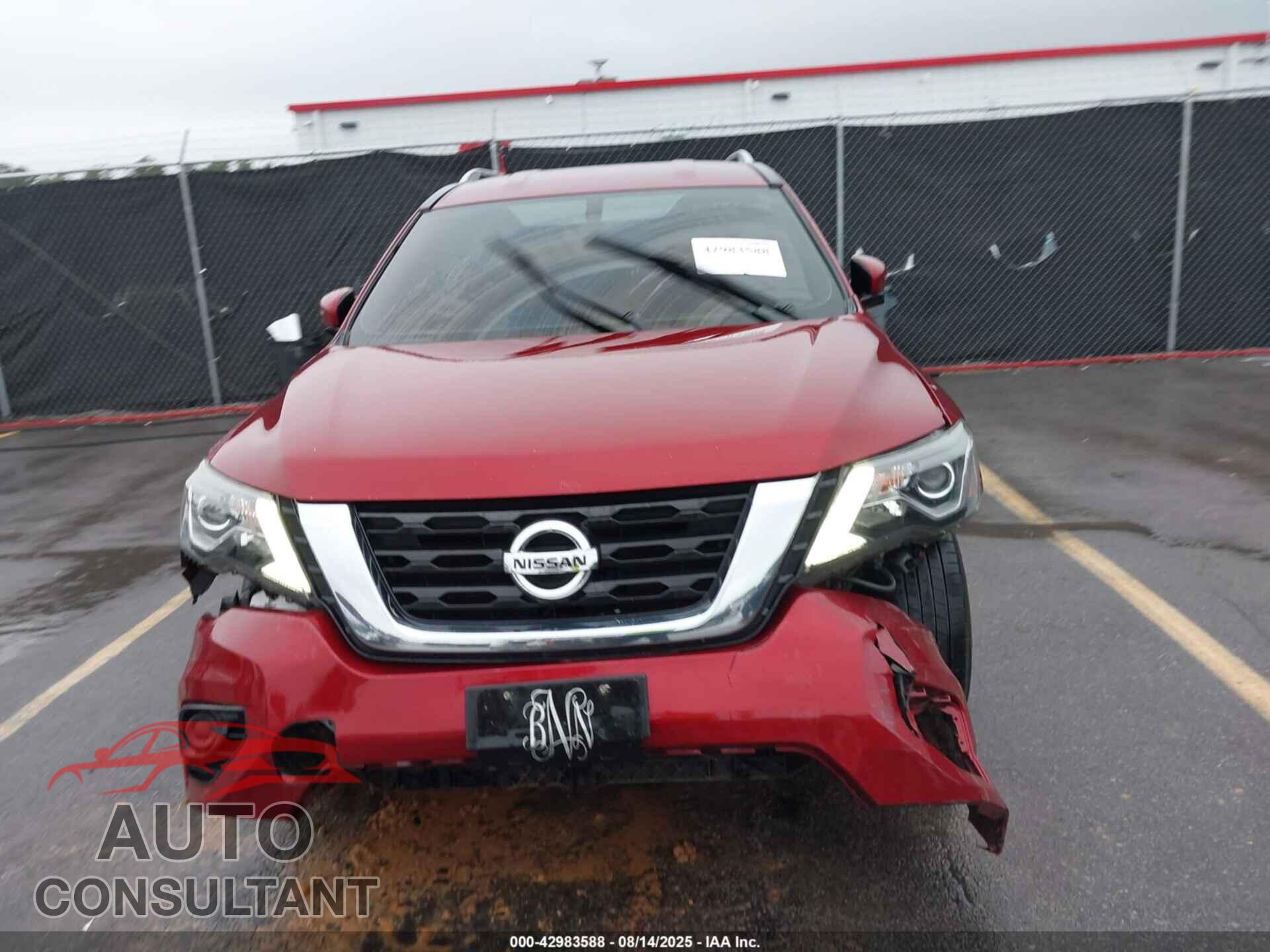 NISSAN PATHFINDER 2017 - 5N1DR2MM6HC641983