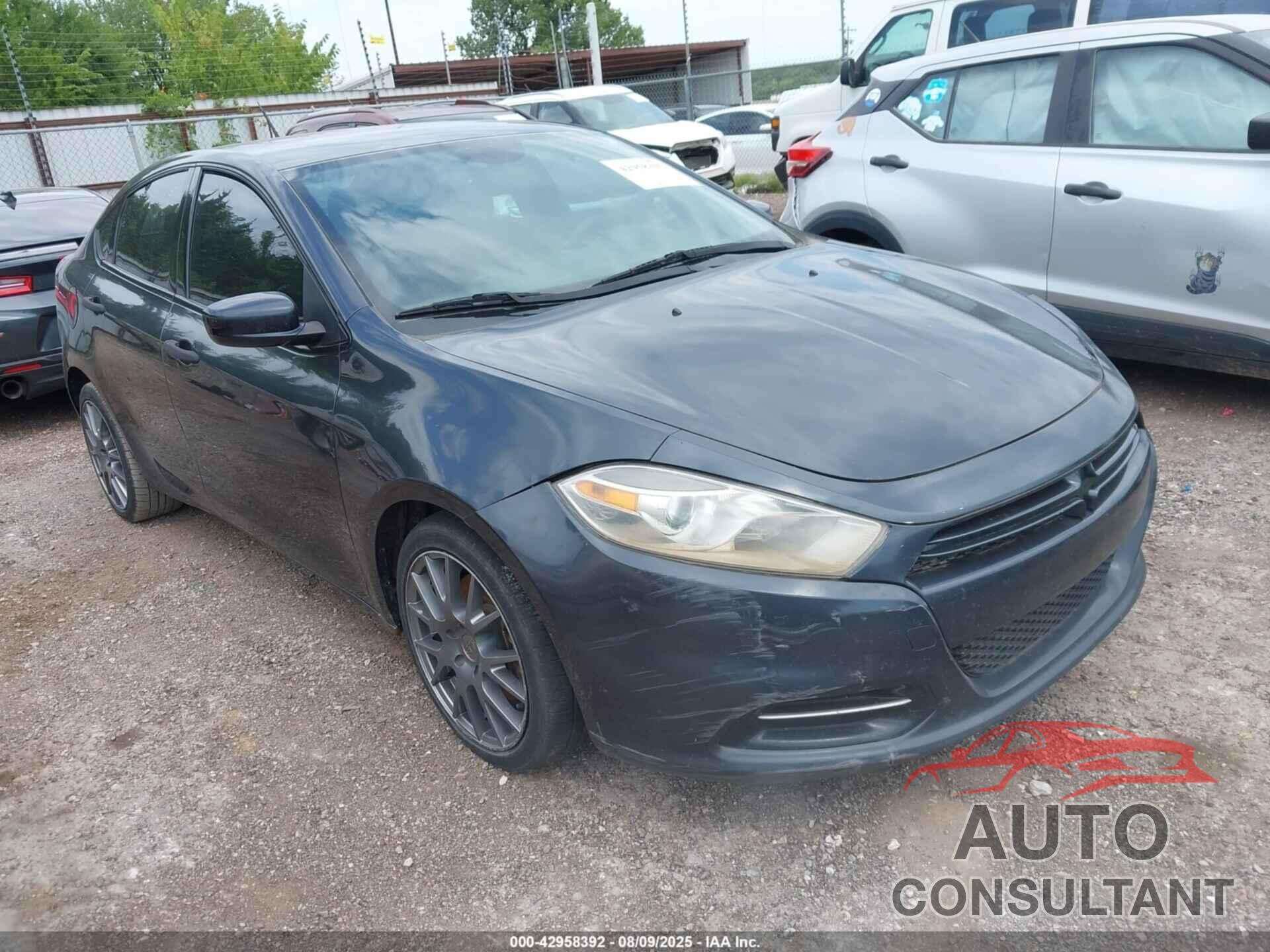 DODGE DART 2013 - 1C3CDFAA7DD301895
