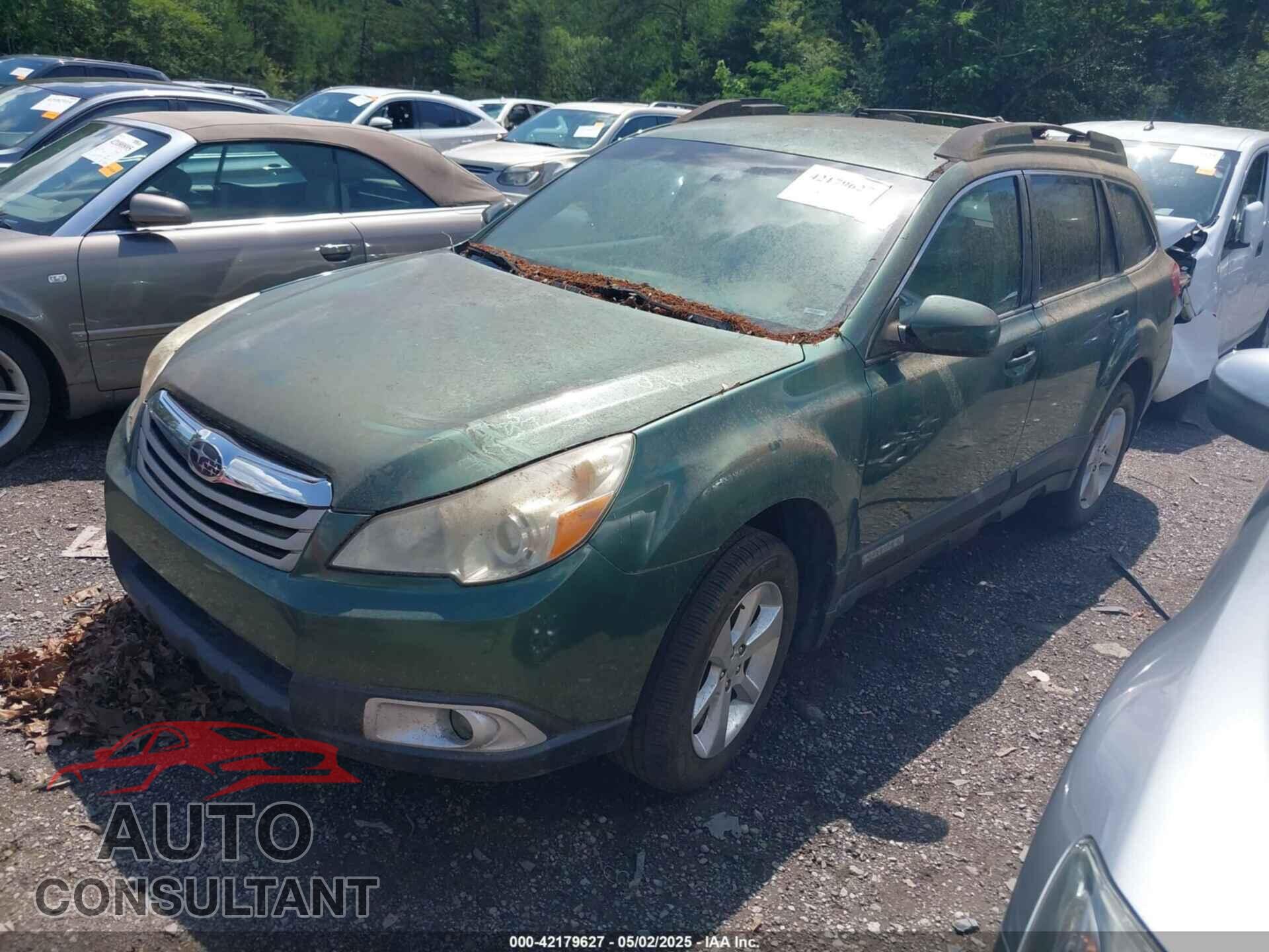 SUBARU OUTBACK 2011 - 4S4BRBCC5B1434326
