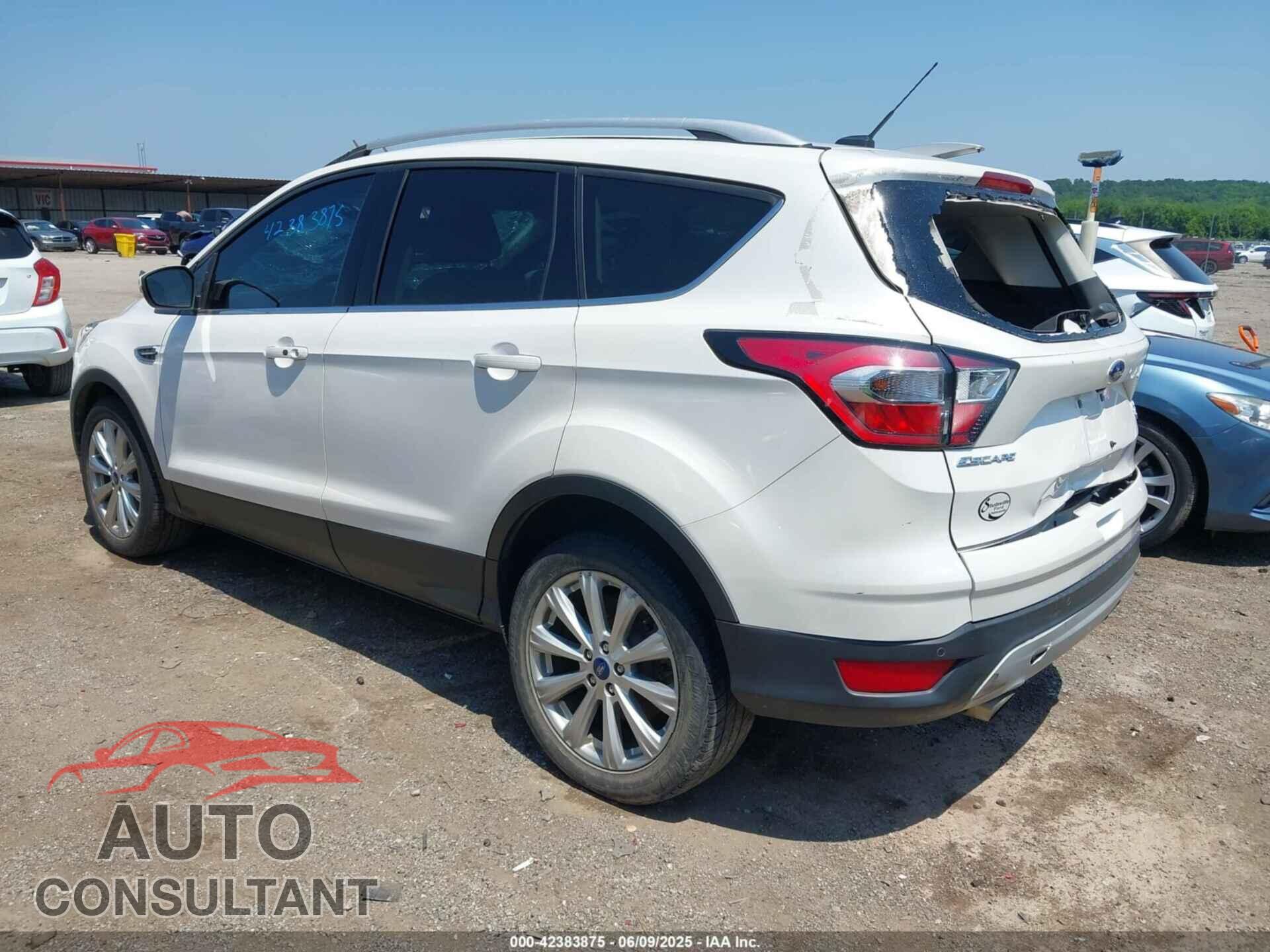 FORD ESCAPE 2017 - 1FMCU0J91HUB79745