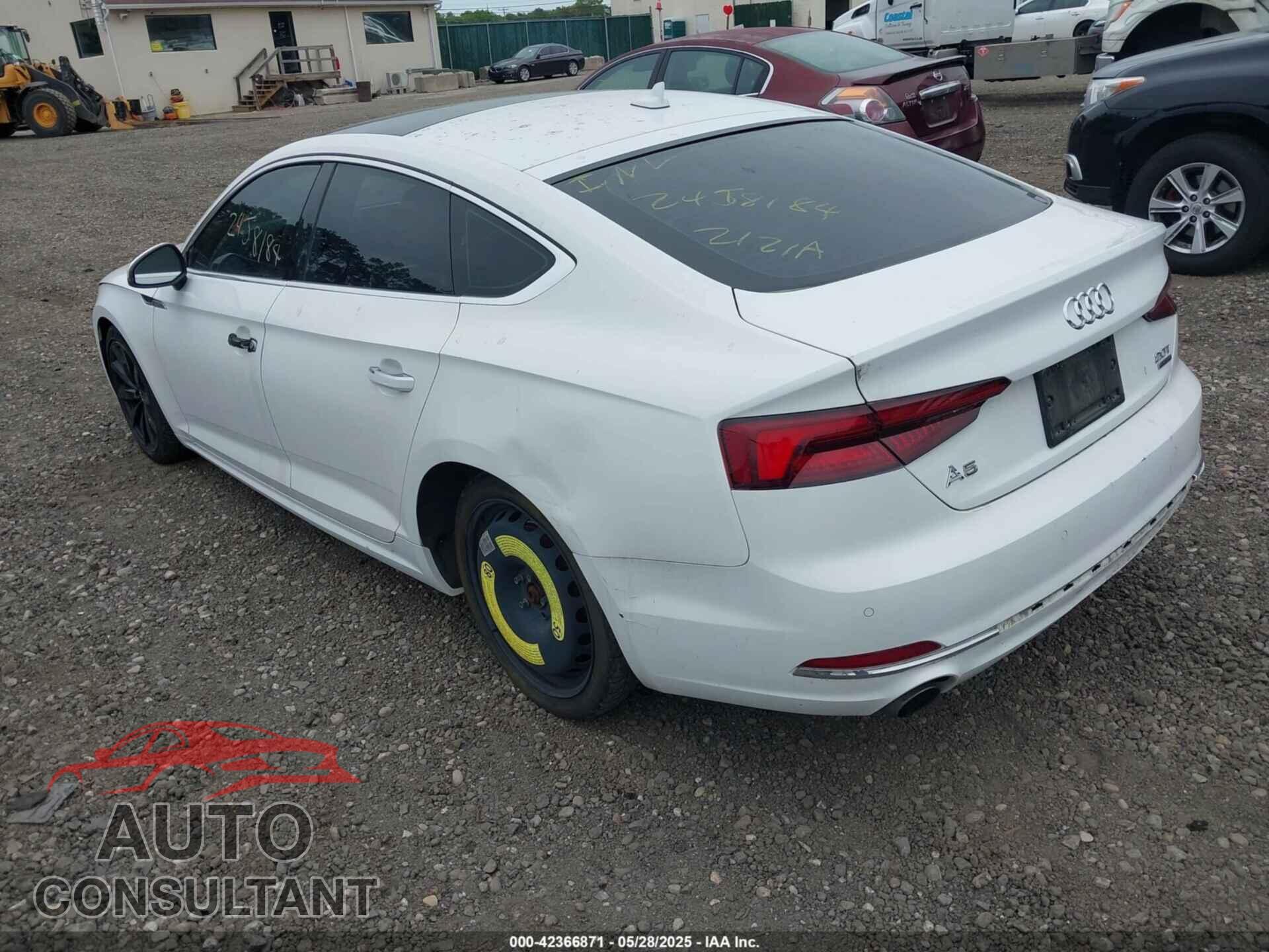 AUDI A5 2018 - WAUBNCF51JA056746